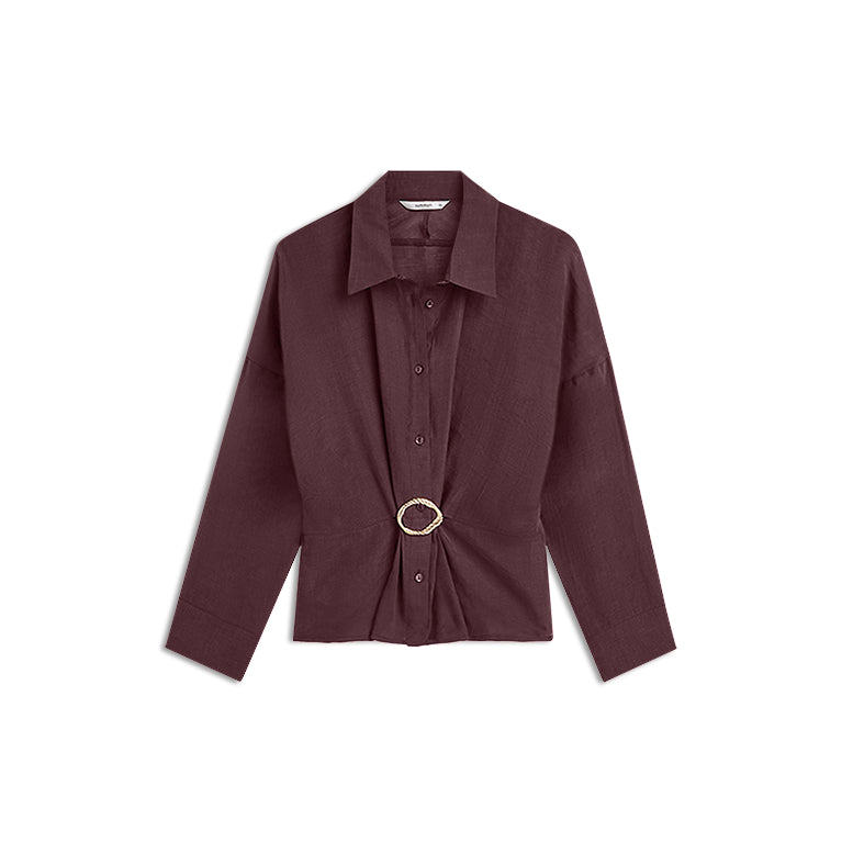 Wandelbarer Style-Favorit – Die Hemdbluse mit abnehmbarem Taillen-Highlight