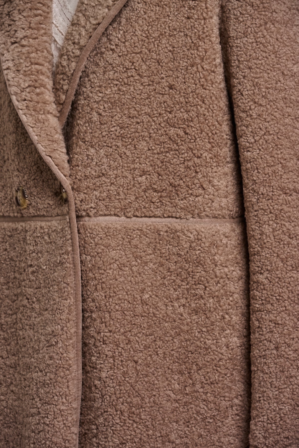 Wendemantel Juna in Bouclé- und Velours-Optik