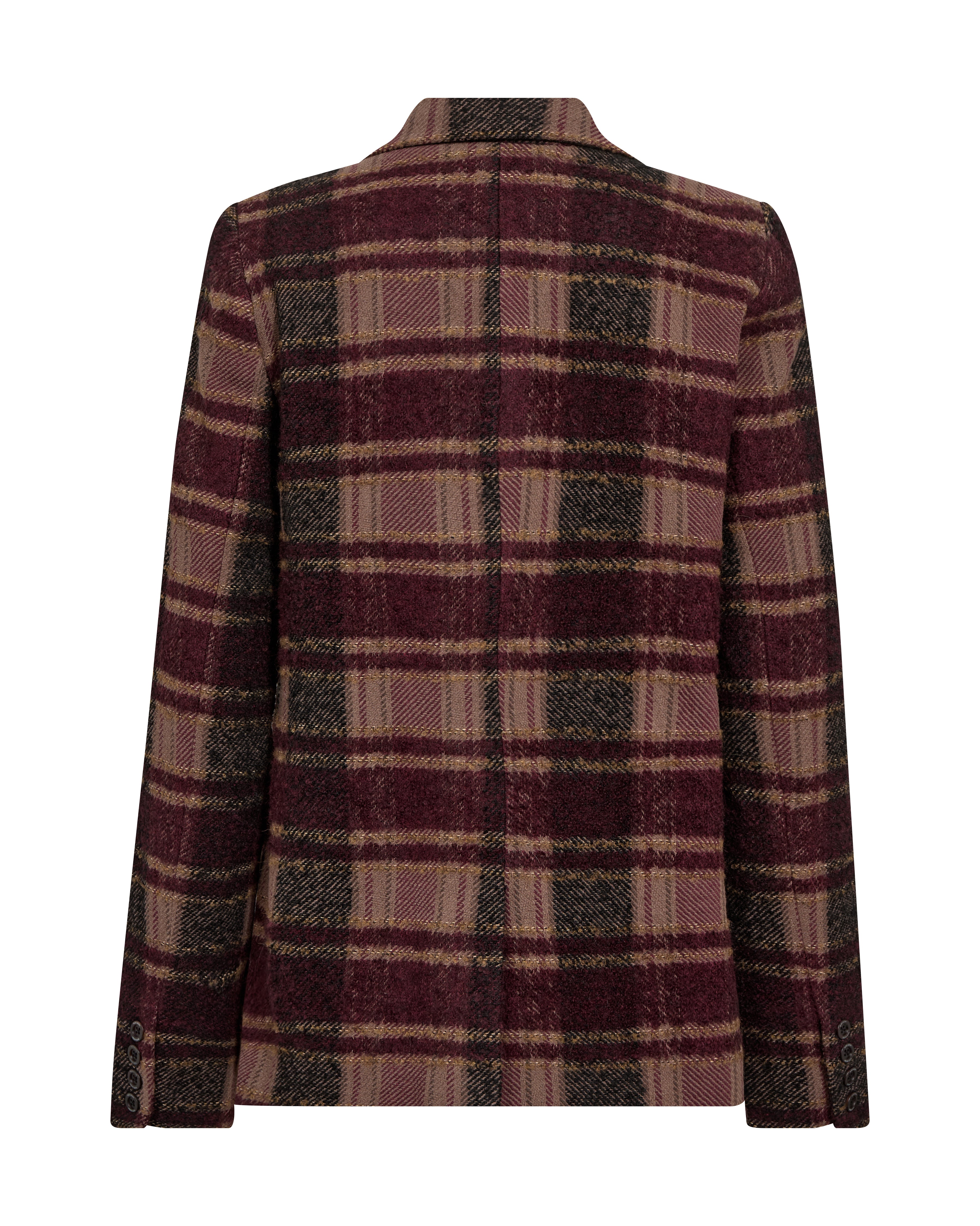 Klassischer Karoblazer in wärmender Tweed-Optik