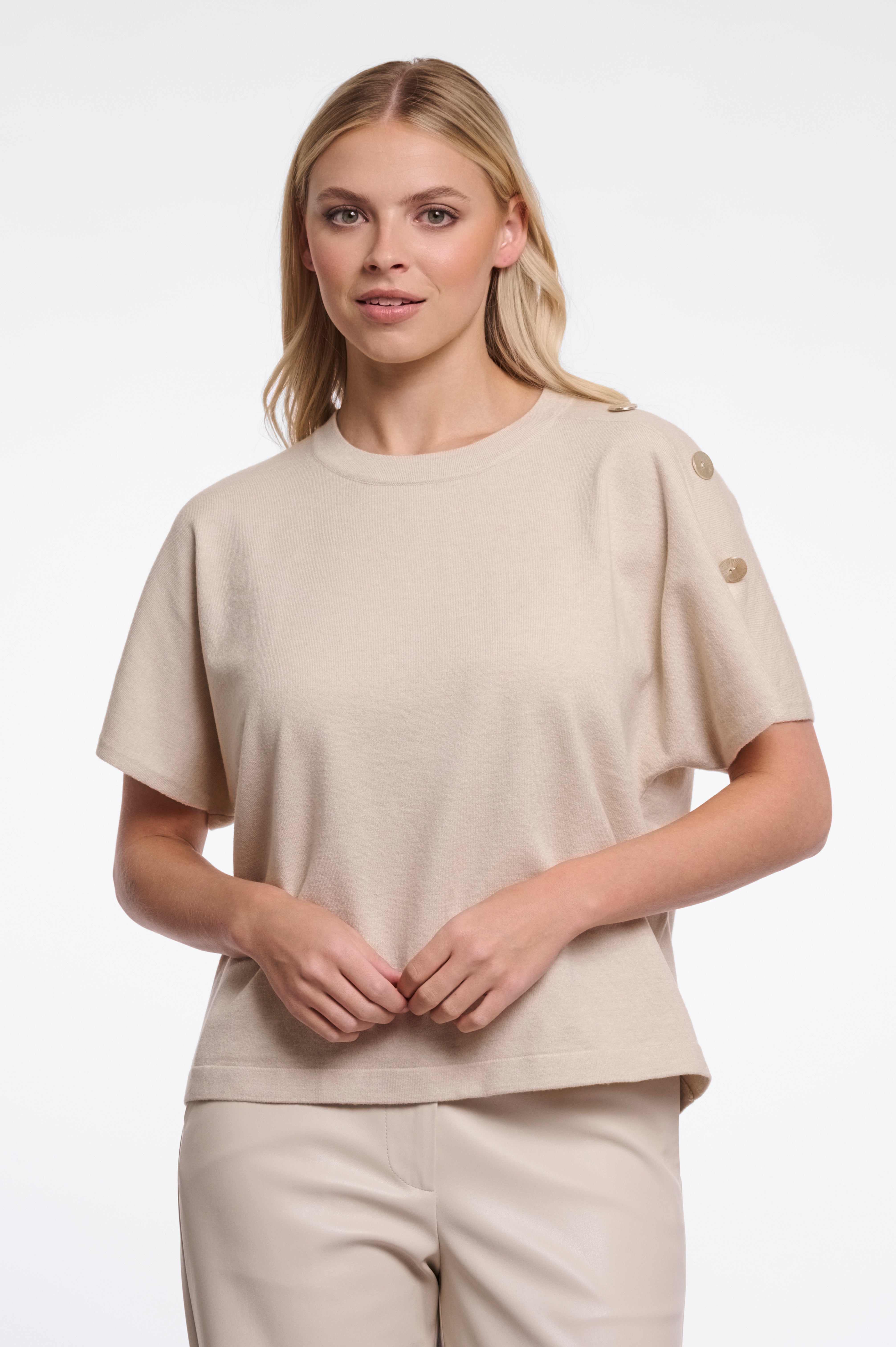Strickkurzarmshirt Otillia
