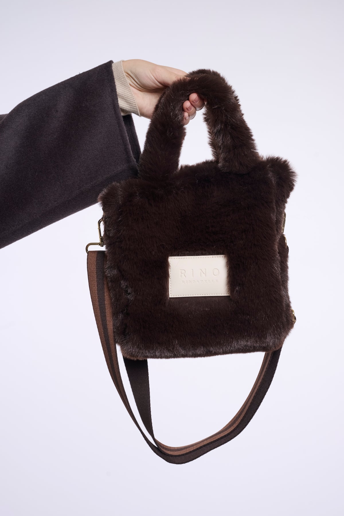 Die Faux-Fur Handtasche Hasina