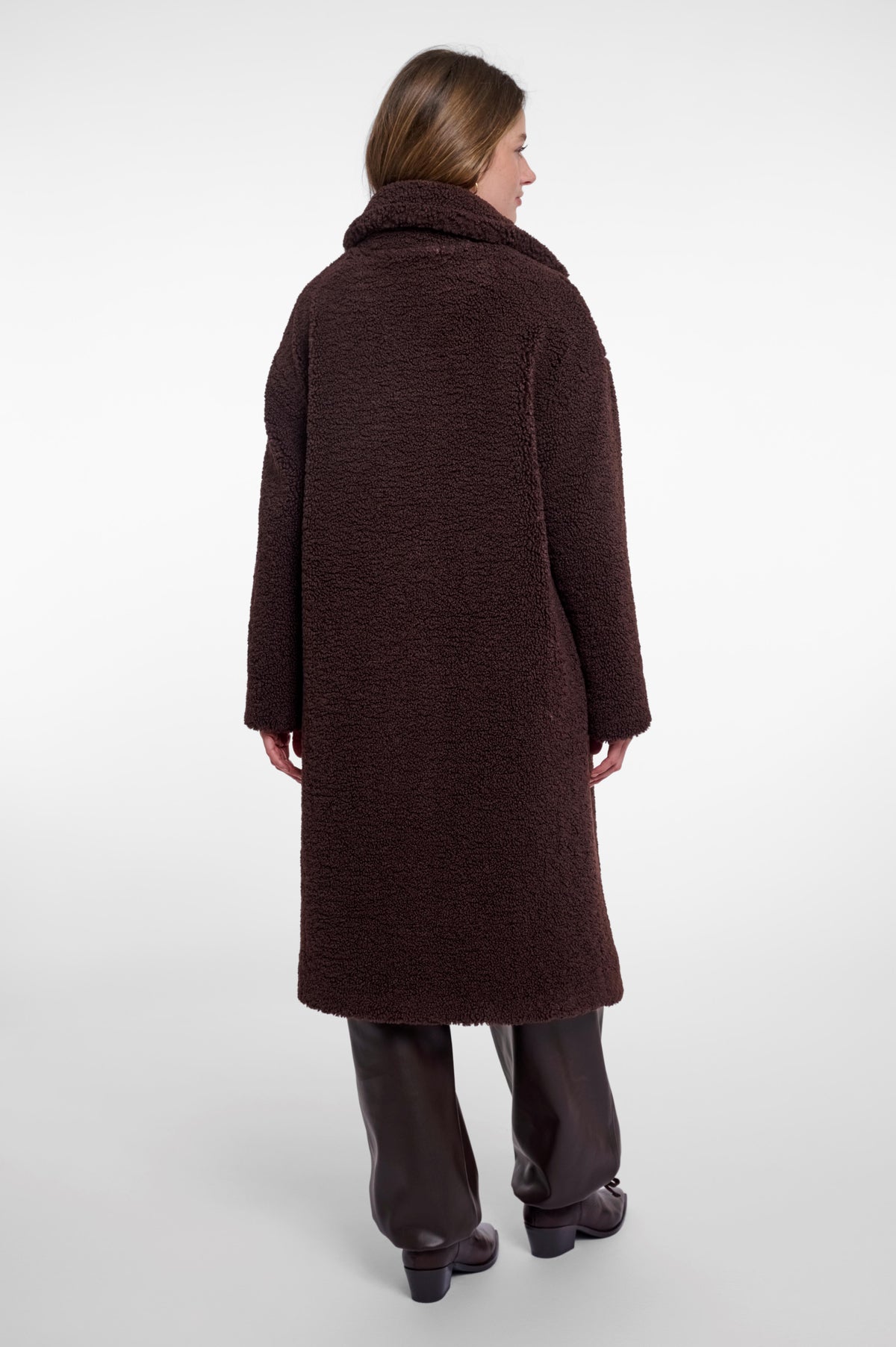 Der Oversized Teddy-Mantel Elicia