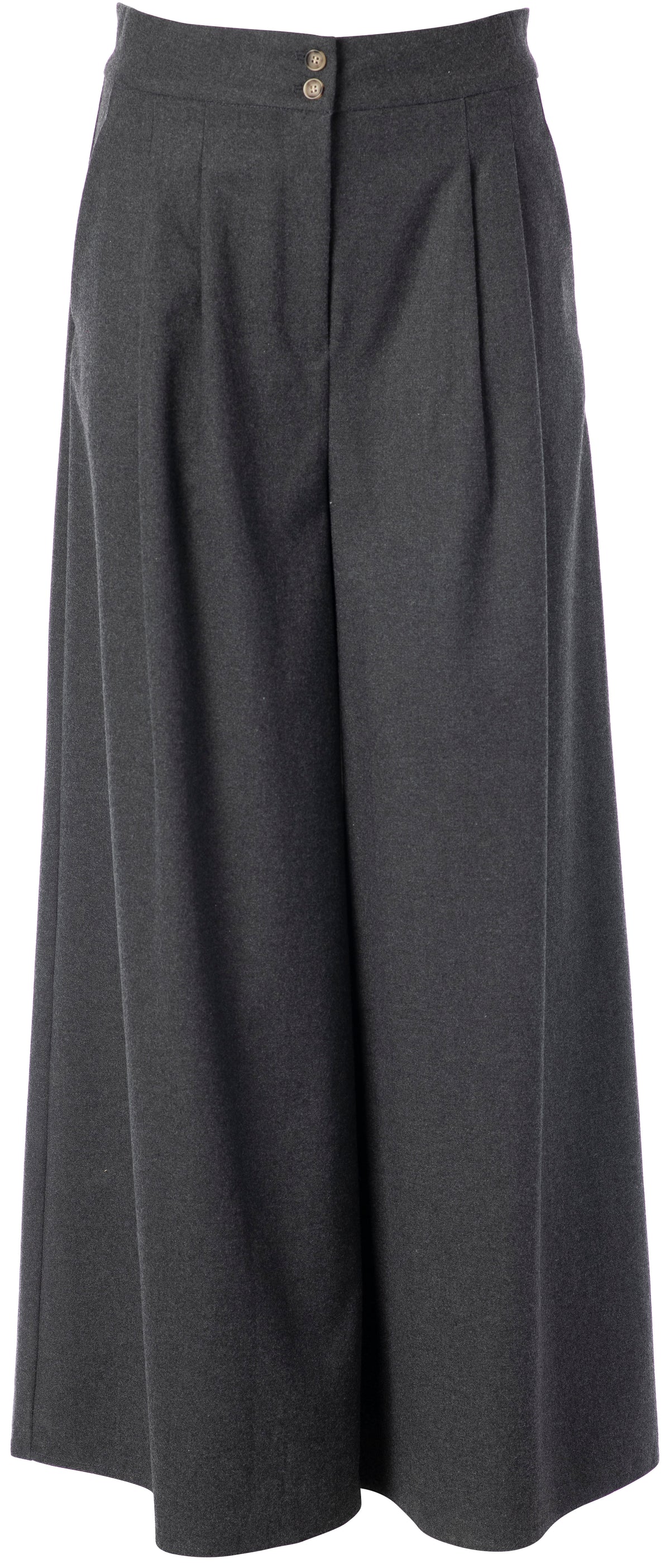 Die weit geschnittene Bundfaltenhose