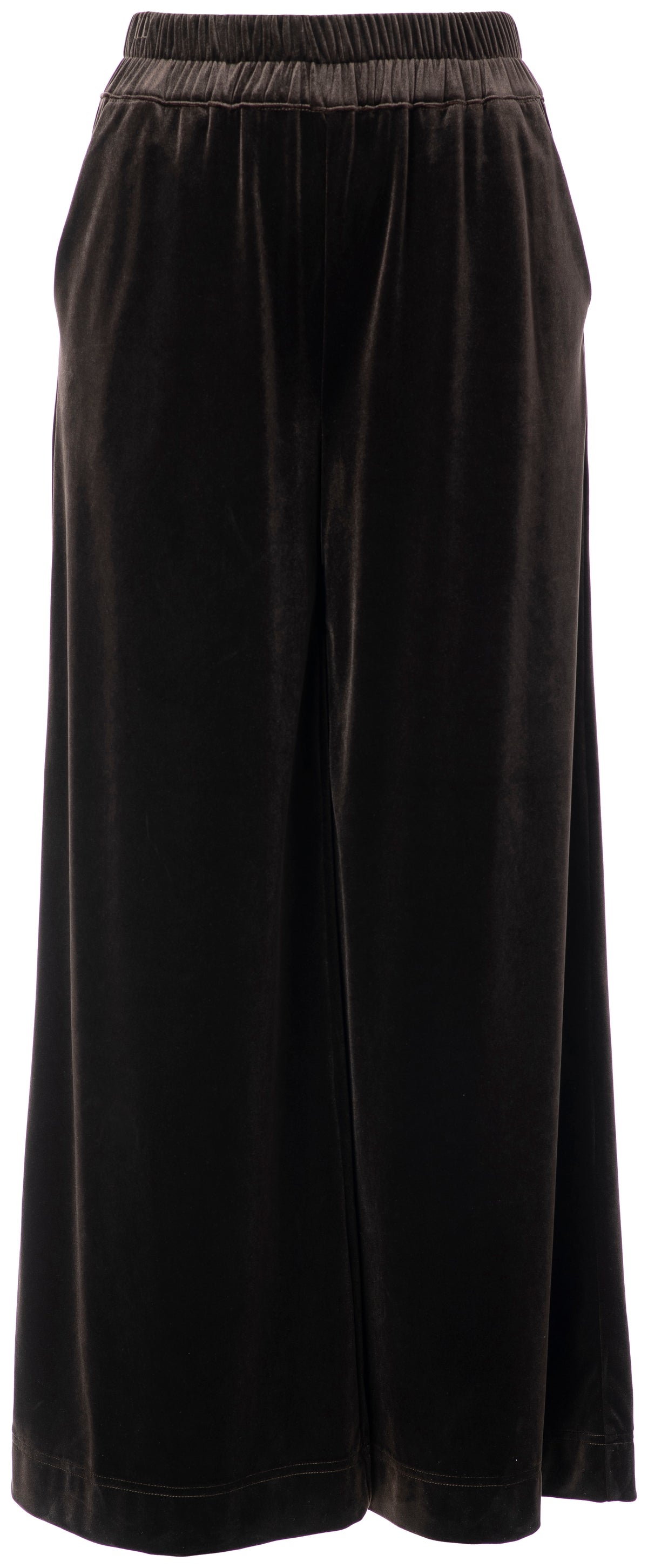 Die samtweiche Wide-Leg-Hose
