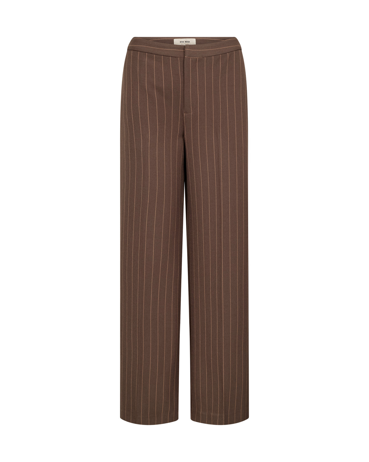 Die Wide Leg Nadelstreifen-Hose