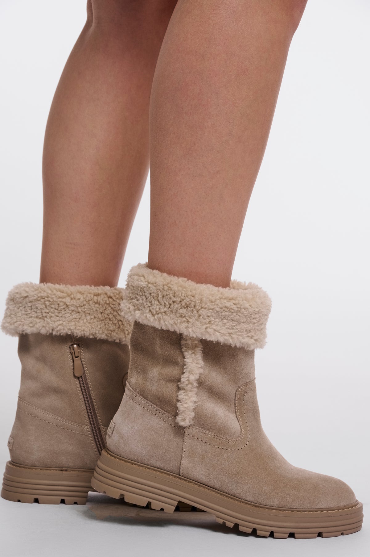 Die gefütterte Stiefelette Adeline