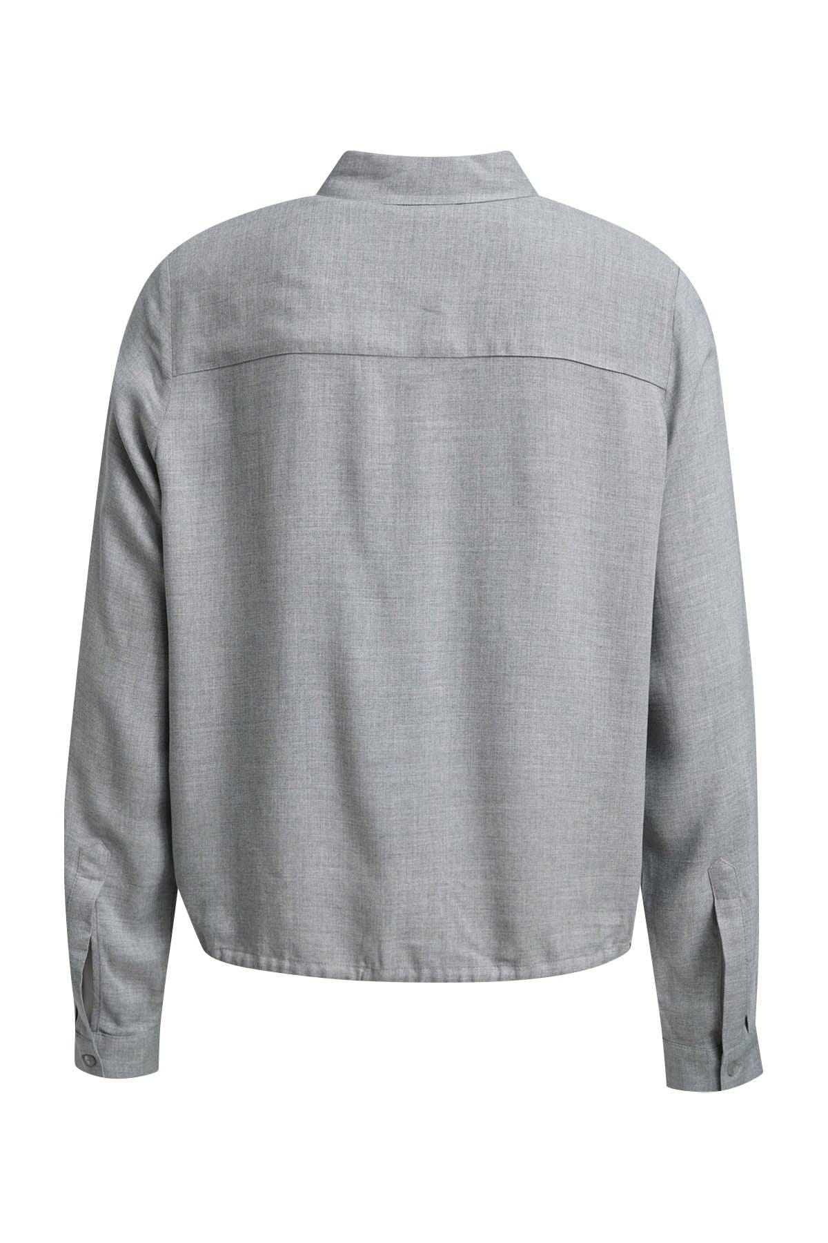 Die Hemdbluse mit Kordelzug