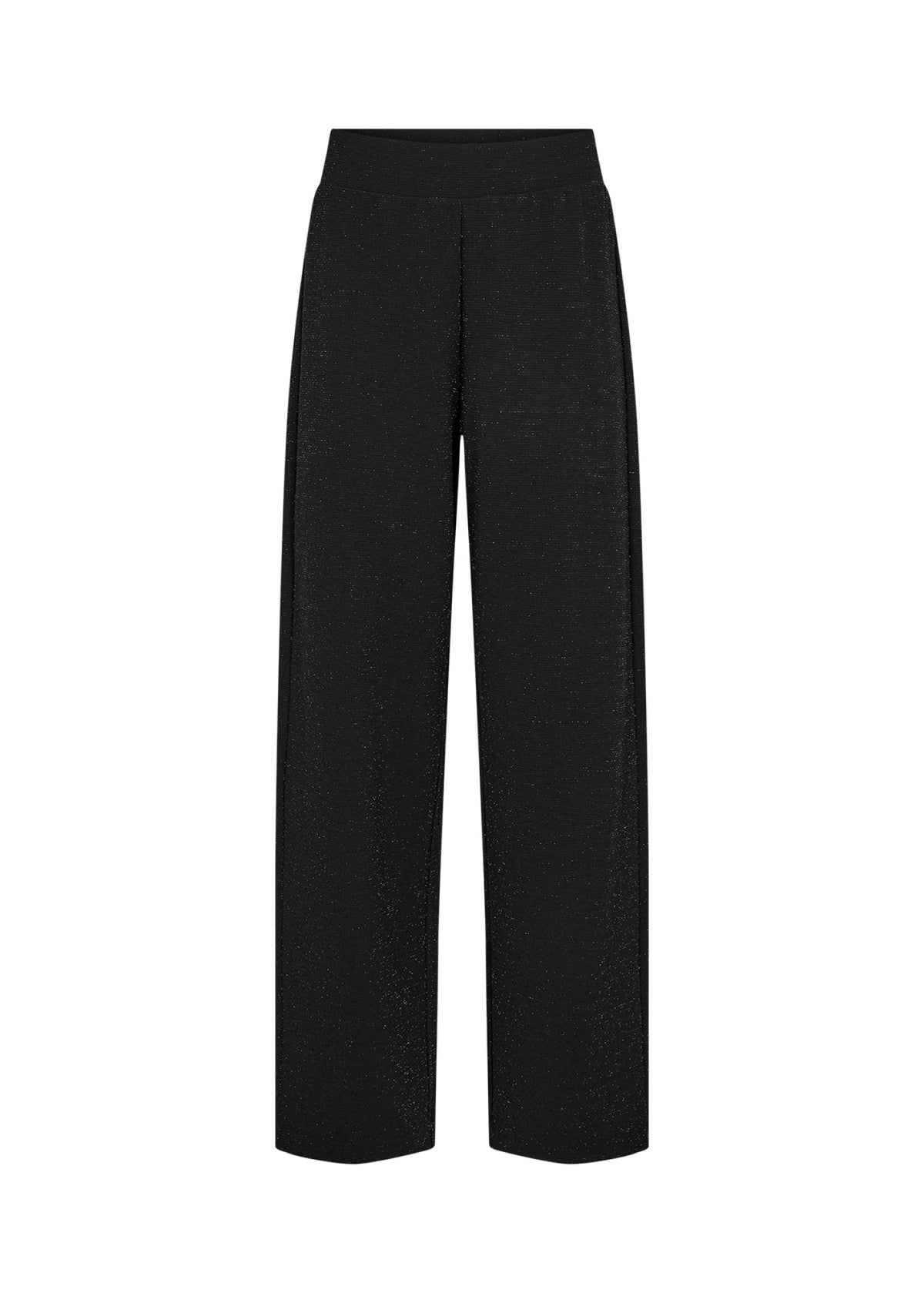Die Wide-Leg-Hose mit Glitzer-Effekt