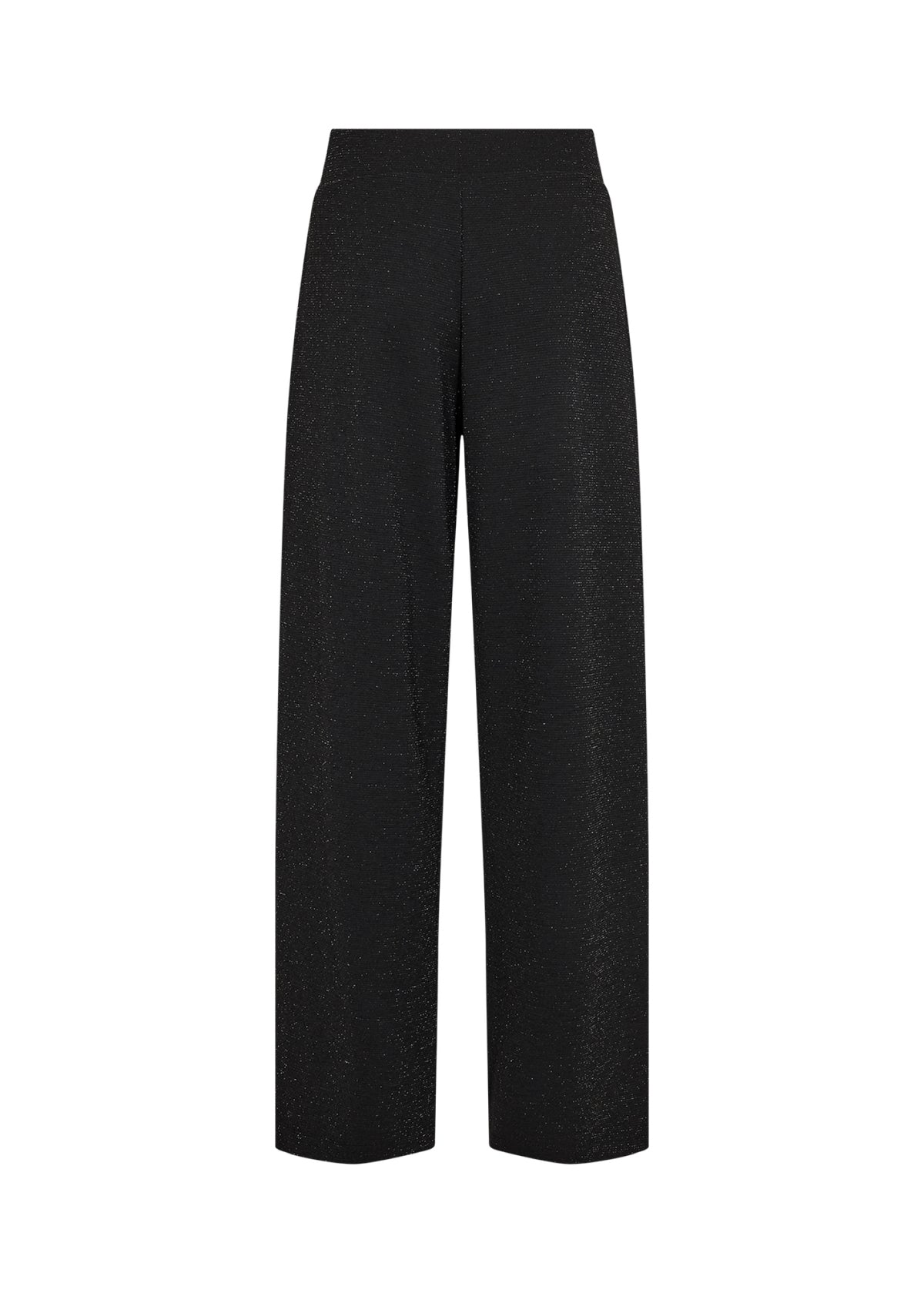 Die Wide-Leg-Hose mit Glitzer-Effekt