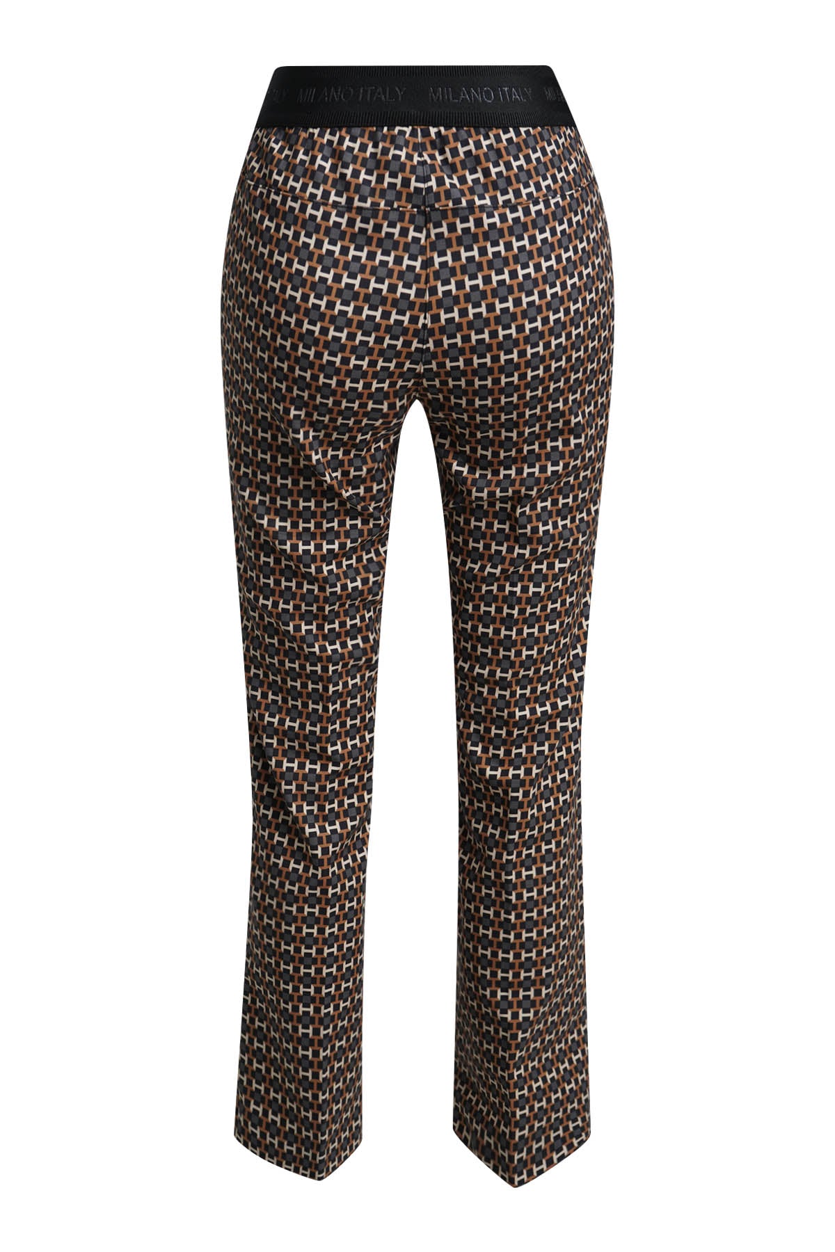 Die gemusterte Jerseyhose