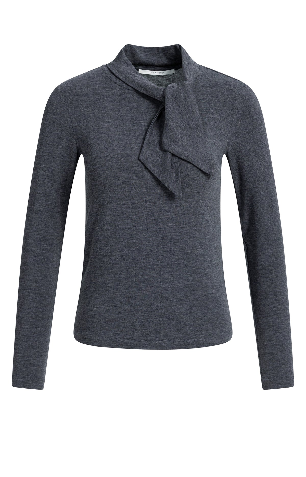 Das Jersey-Oberteil mit Schaldetail