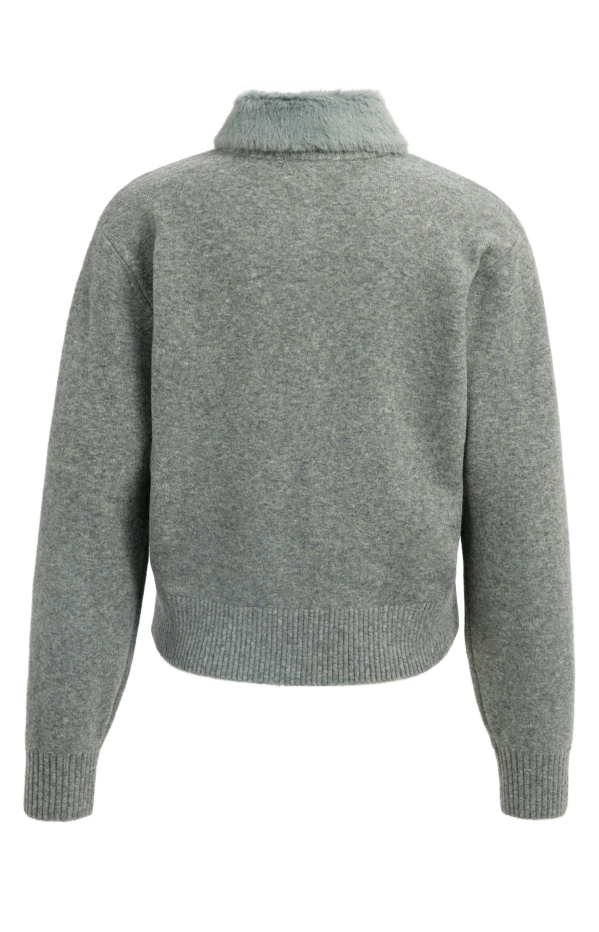 Der Feinstrick-Cardigan mit Wechselkragen