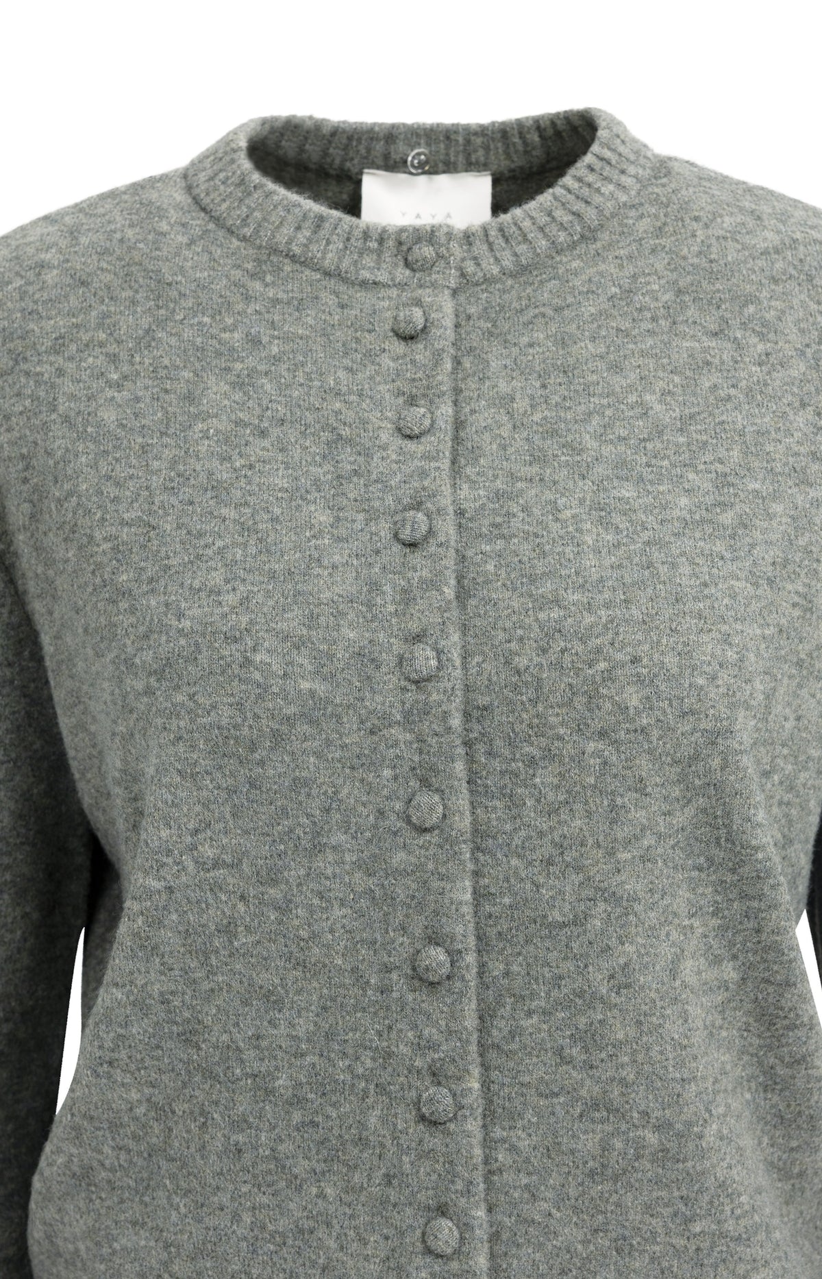Der Feinstrick-Cardigan mit Wechselkragen