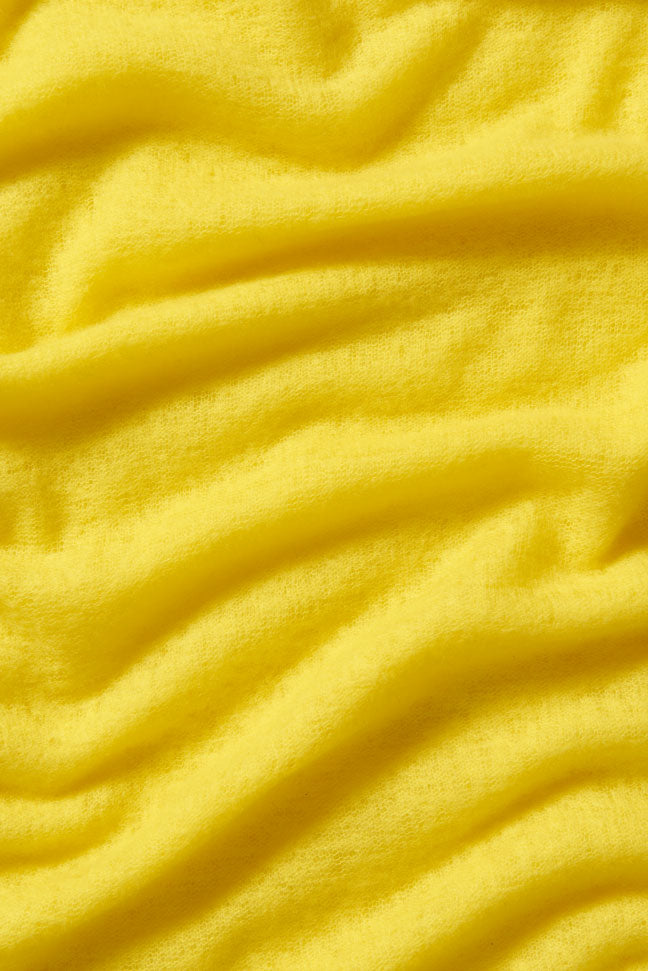 Chashmere Schal Zitrone