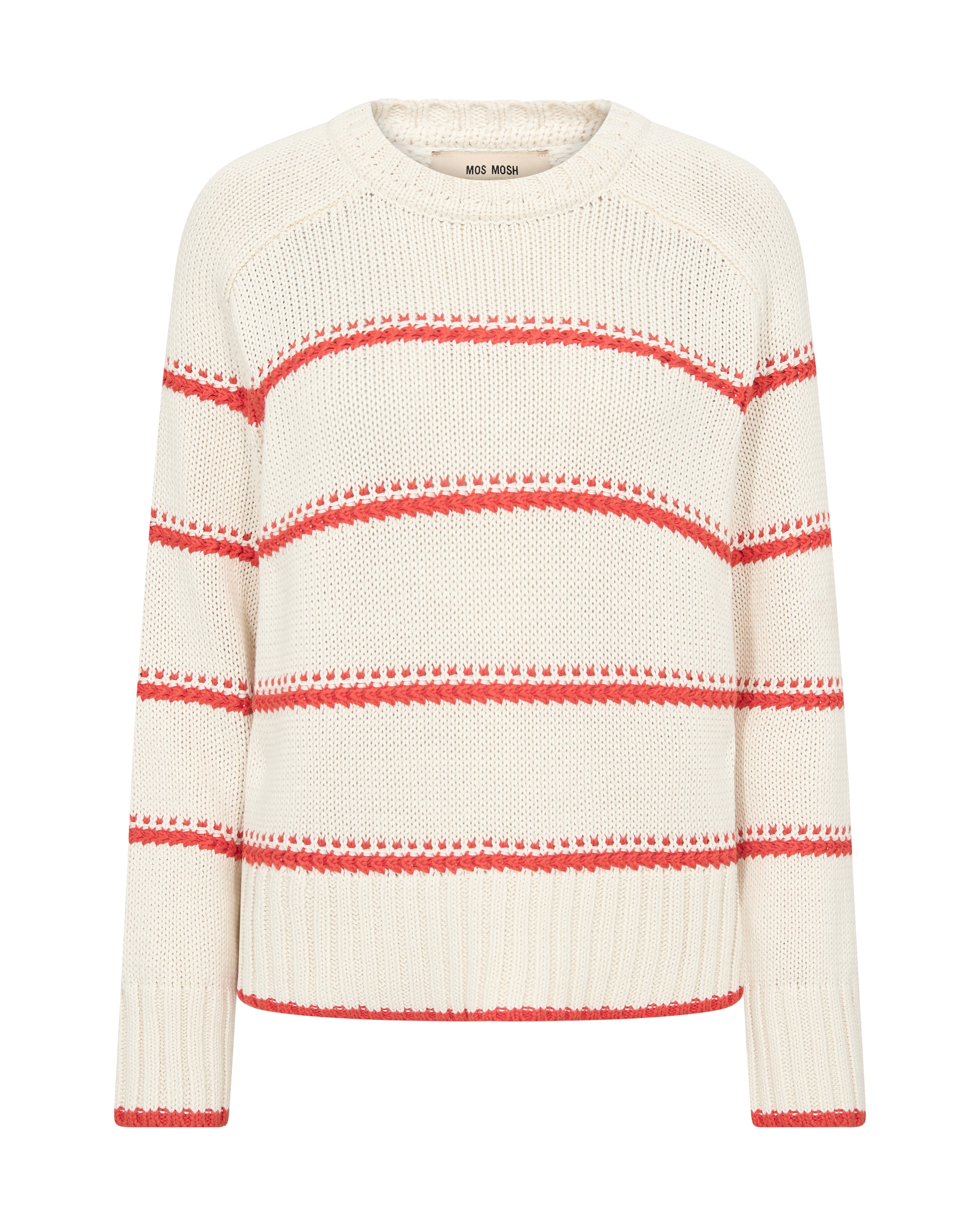 Maritimer Strick-Chic mit dem Streifenpullover