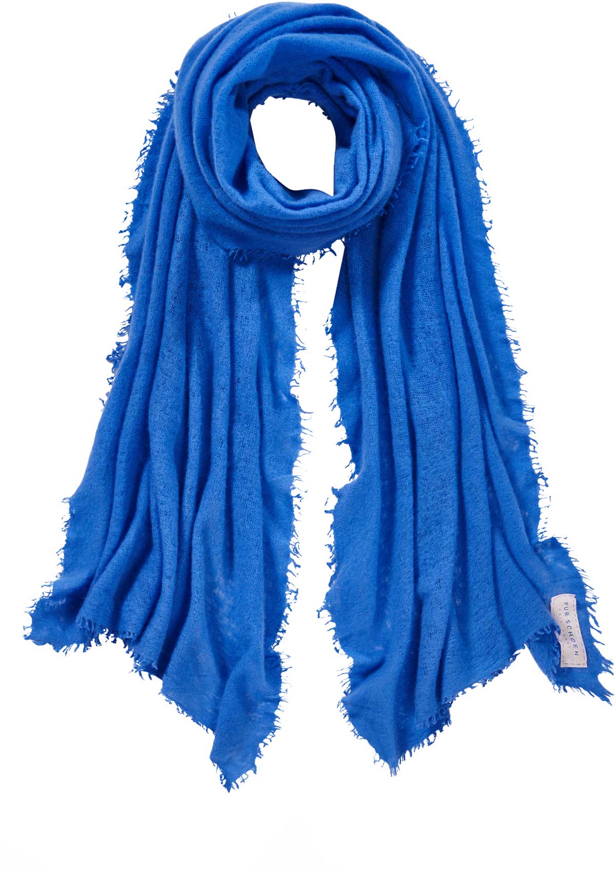 Cashmere  Schal Atlantikblau