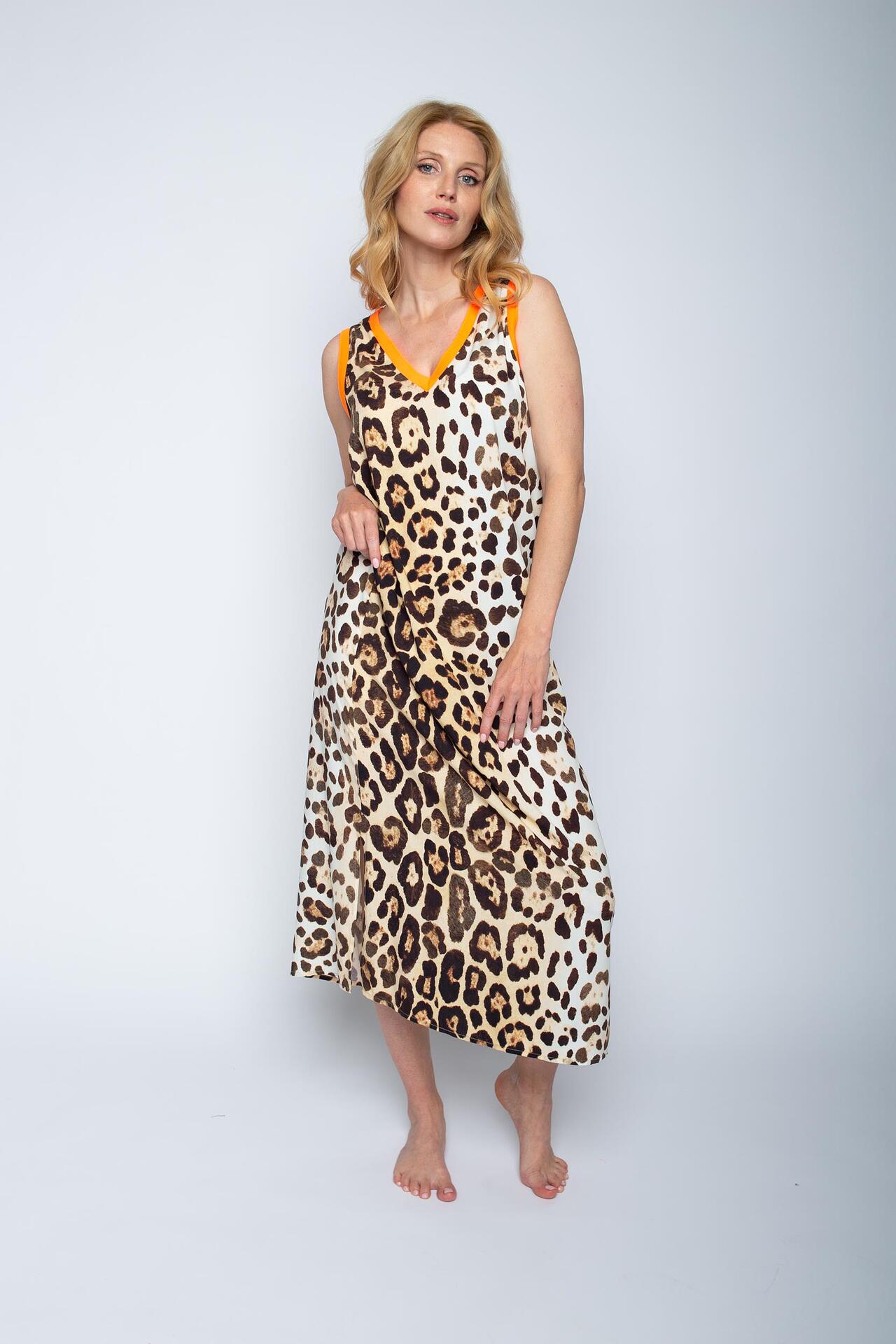 ärmelloses Shirtkleid