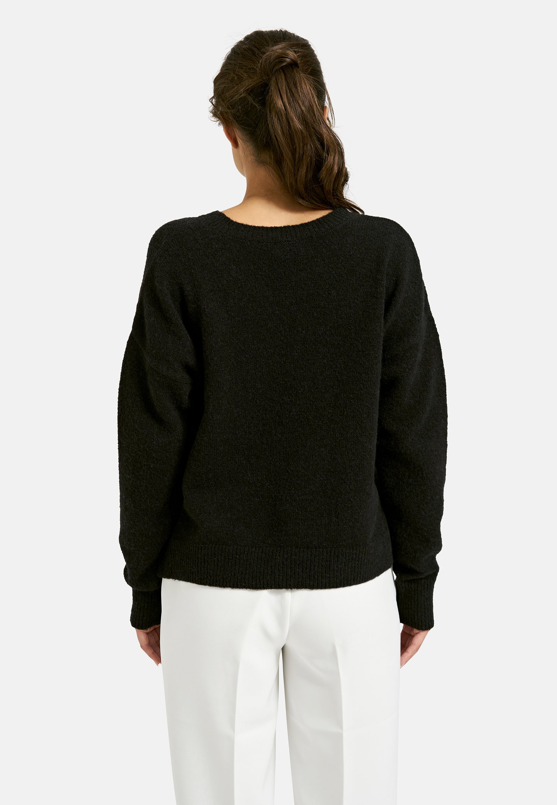 Oversize Pullover mit Bären Druck