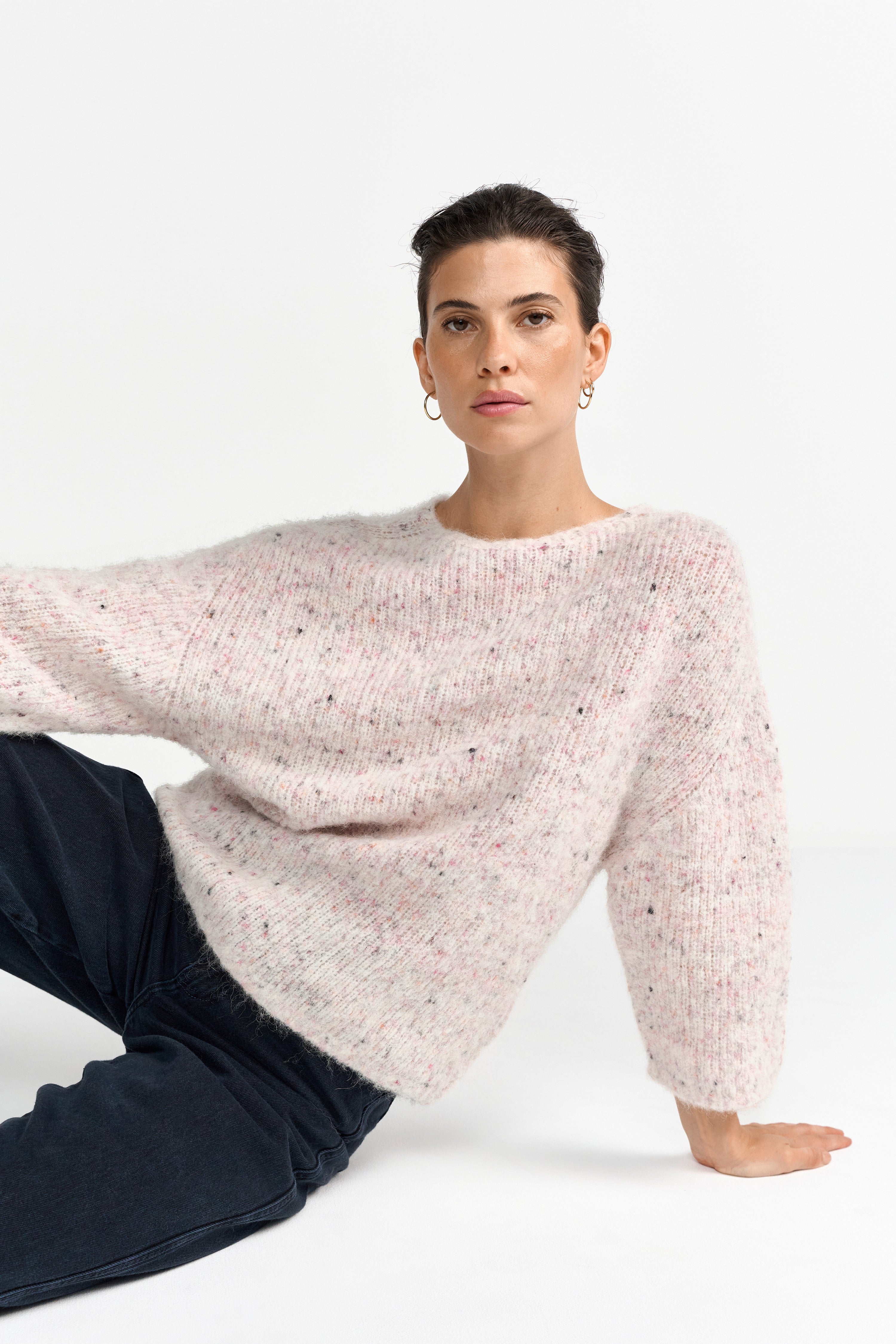 Pullover mit Bouclé-Struktur
