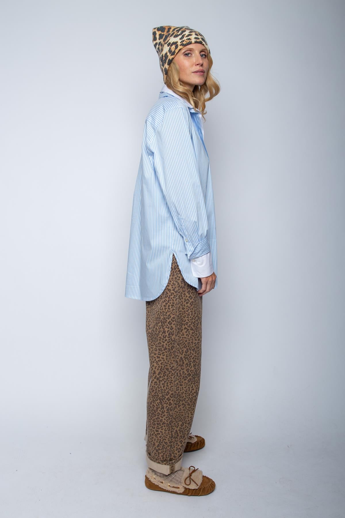 Lässige Hemdbluse mit Layering Effekt