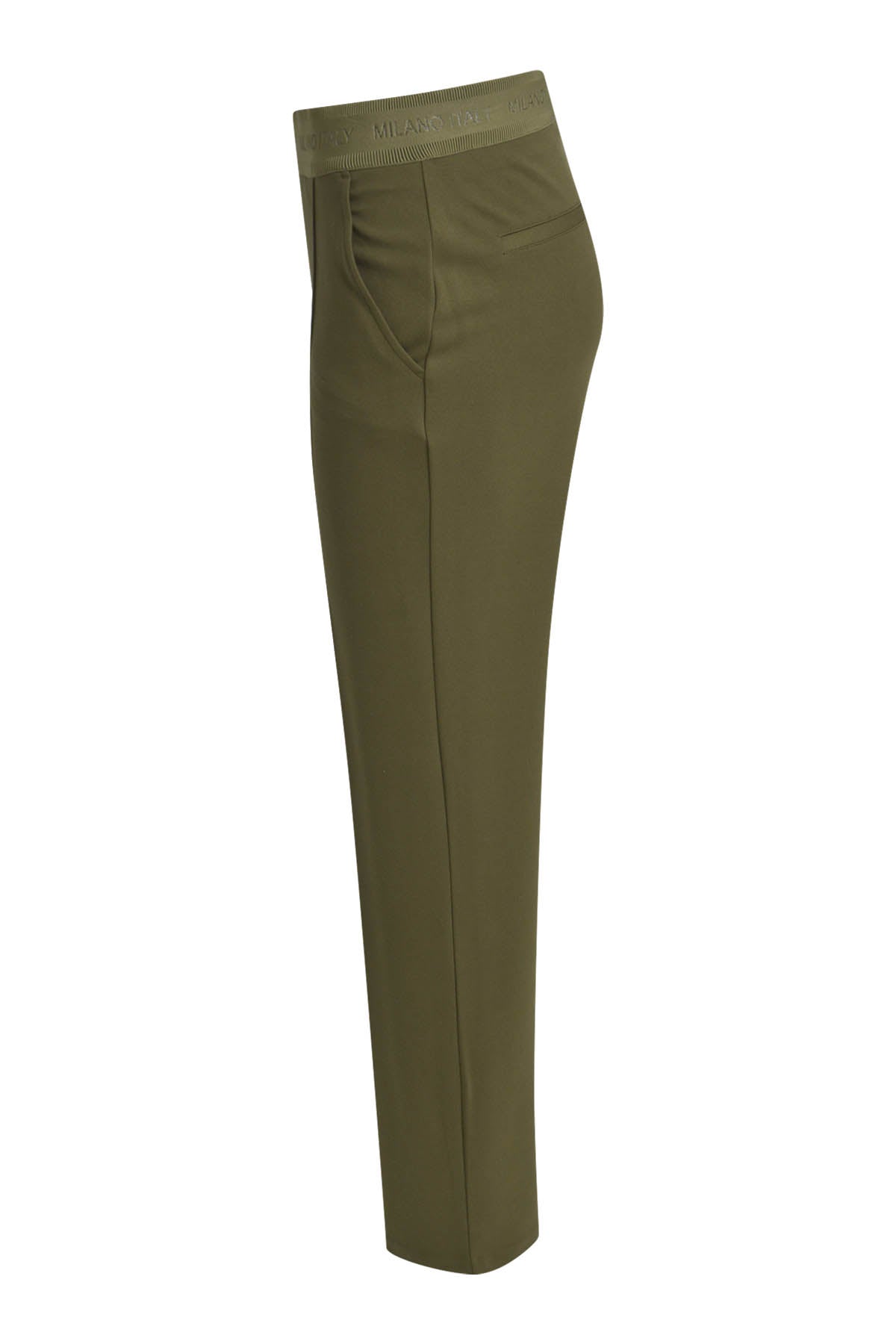 Jerseyhose mit elastischem Bund & Französische Taschen