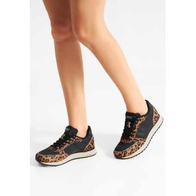 Ronja Cowhair Leopard/Black