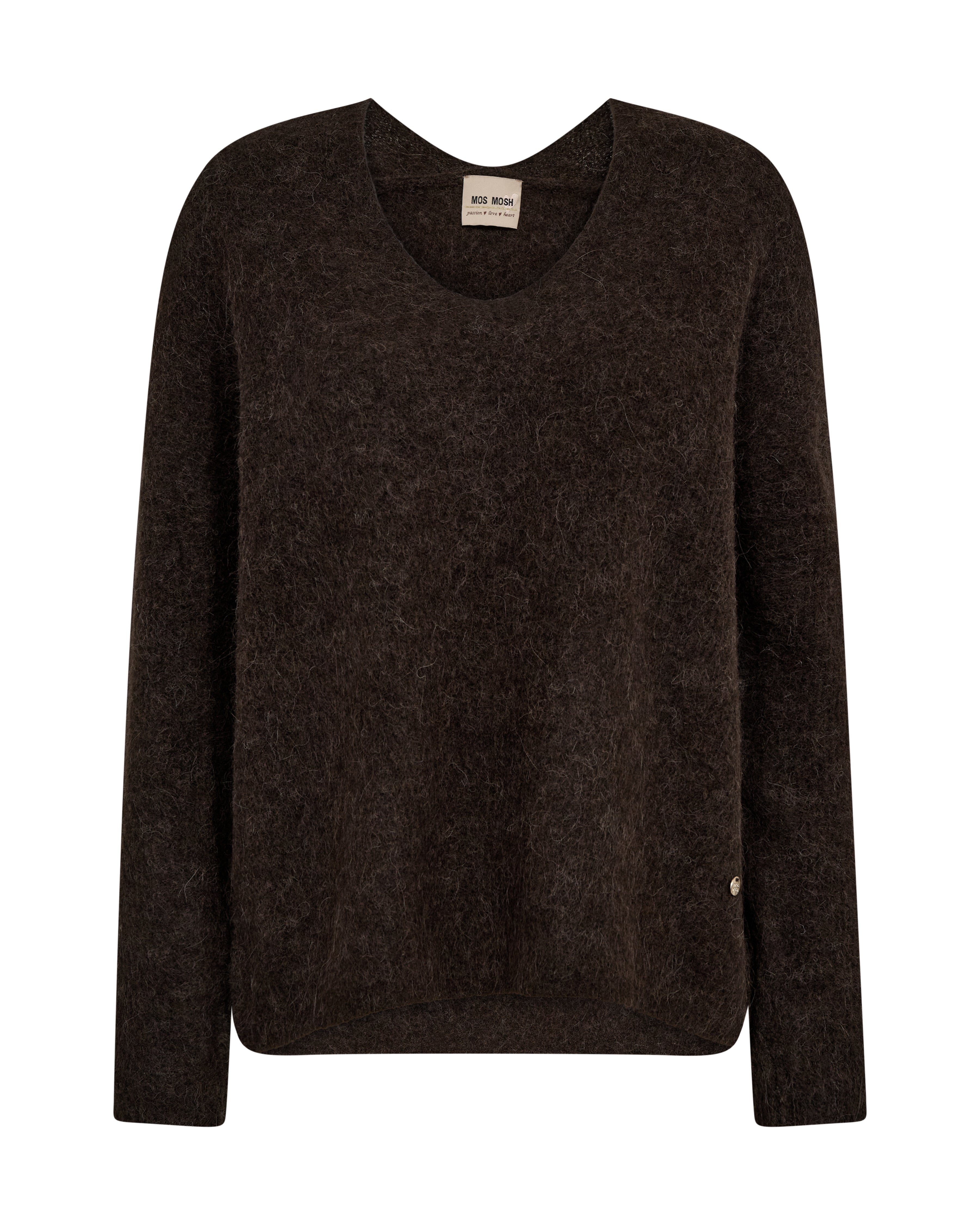 Oversize Pullover mit Alpaka-Wollmischung