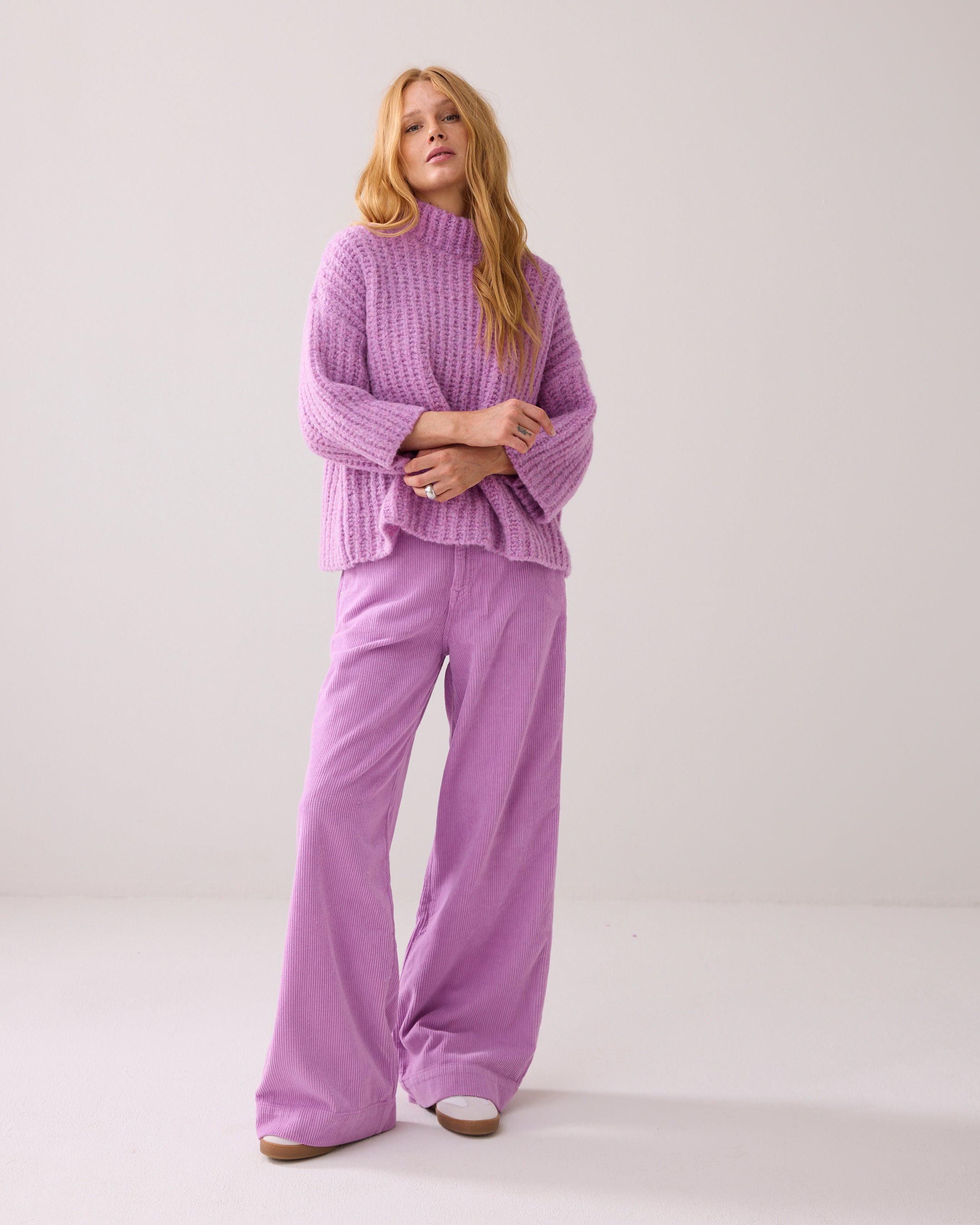 Oversize-Pullover aus weicher Wollmischung