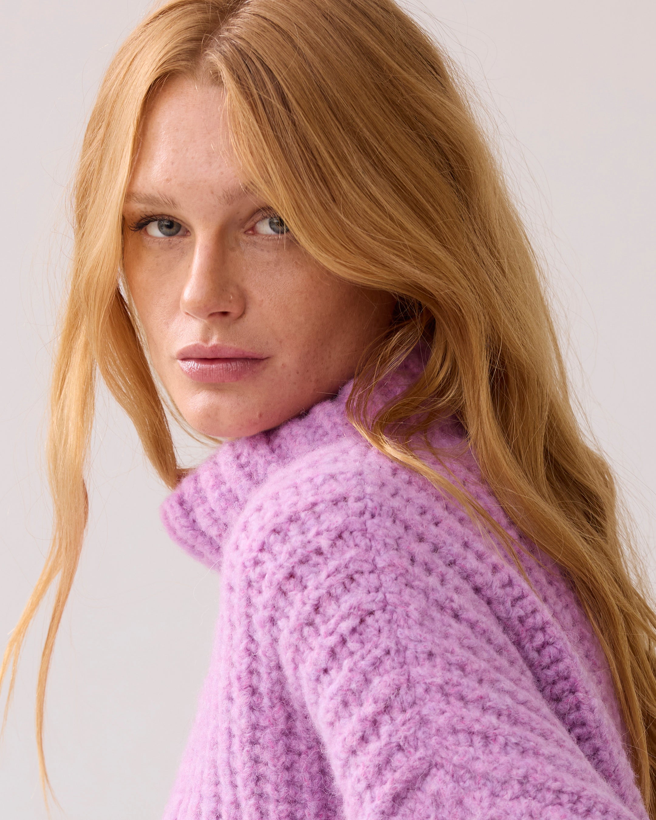 Oversize-Pullover aus weicher Wollmischung