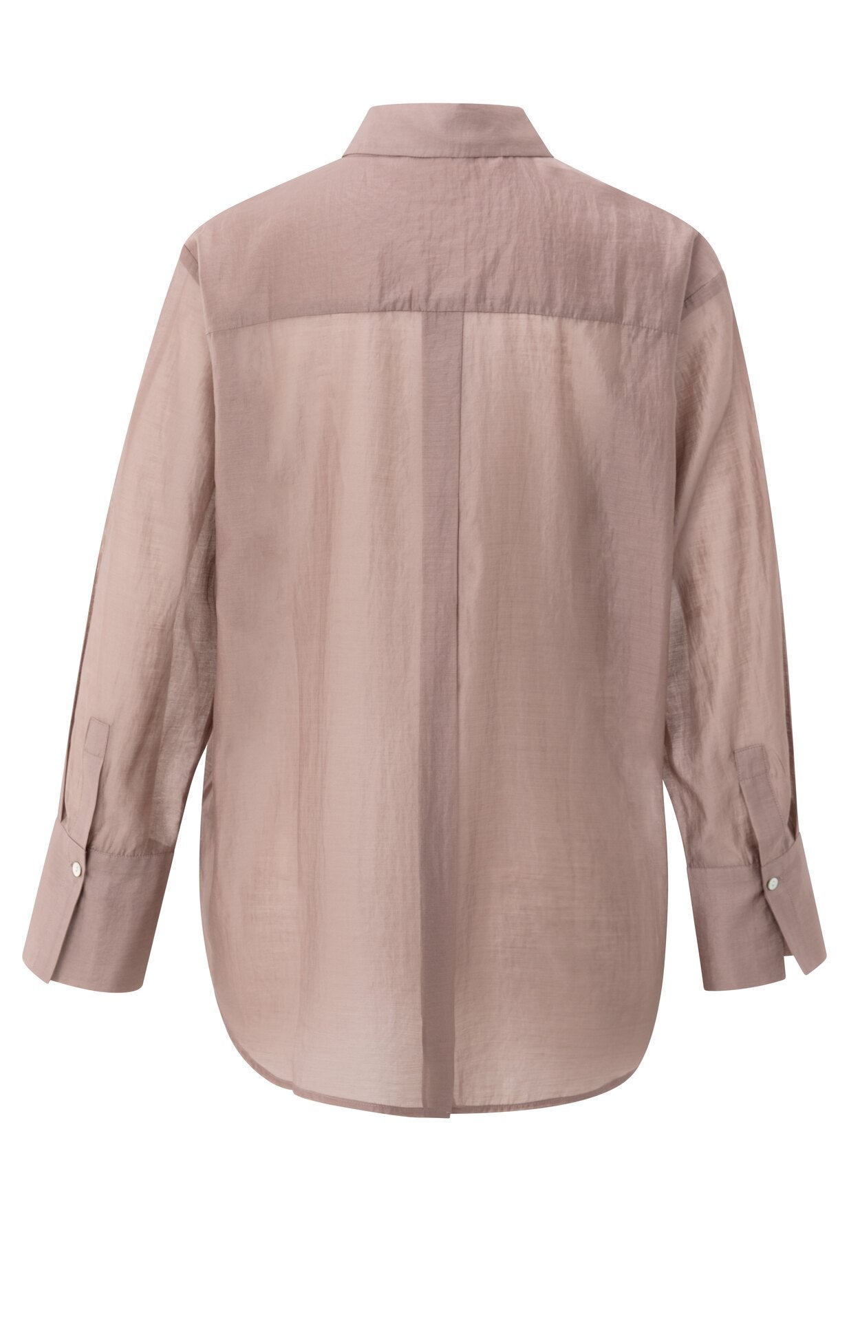 Durchsichtige Bluse mit raffiniertem Detail am Rücken