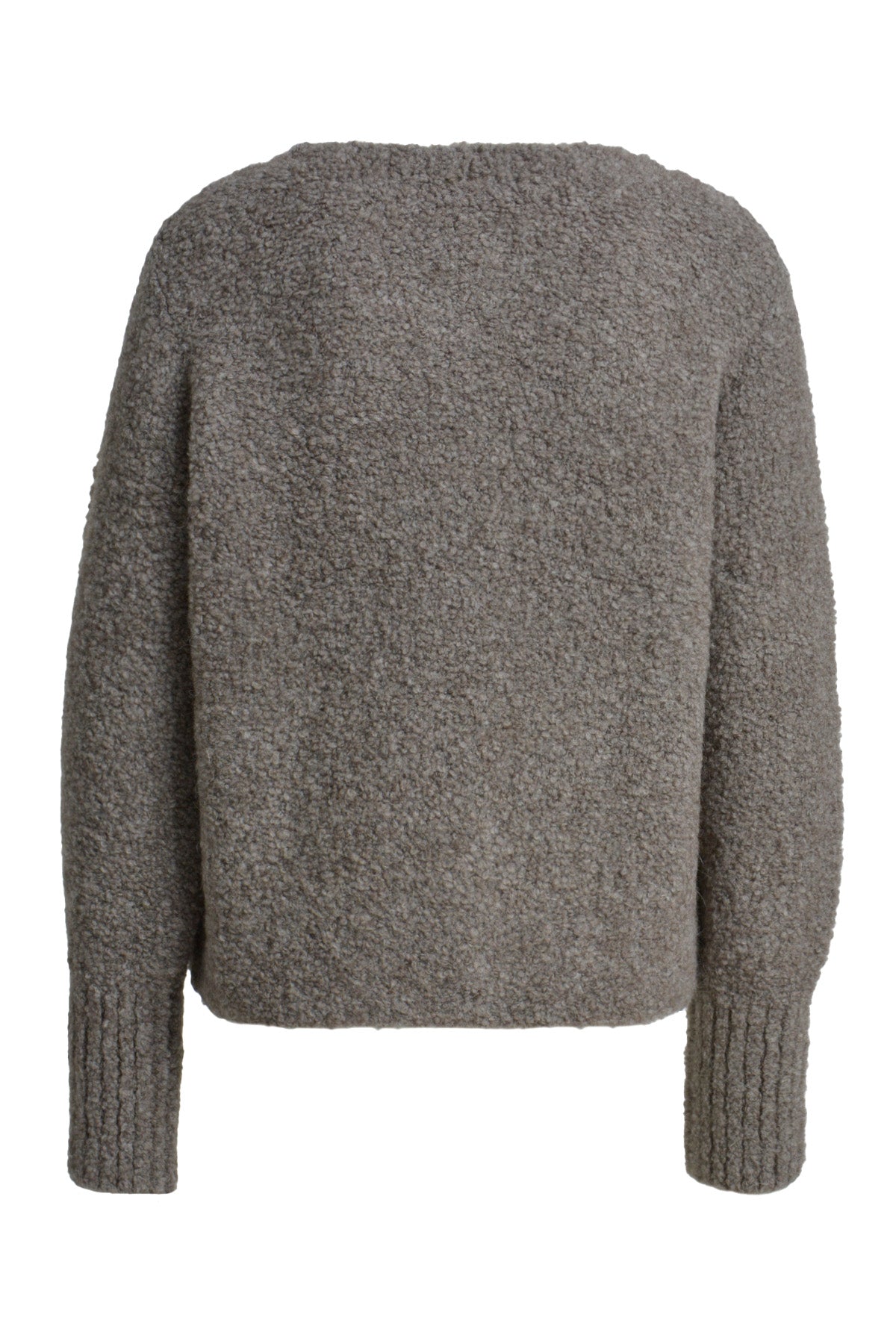Cardigan mit Rundhalsausschnitt und Knopfdetail