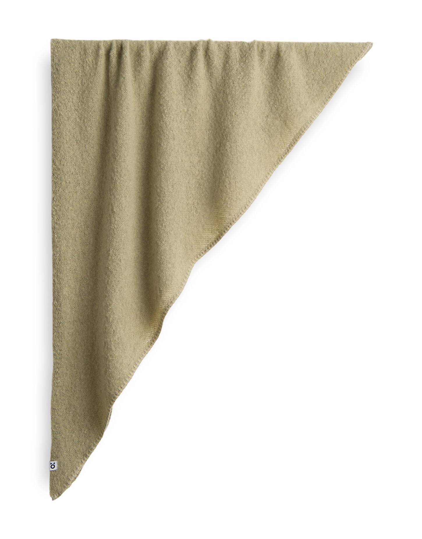 Großes Dreieckstuch aus Bouclé