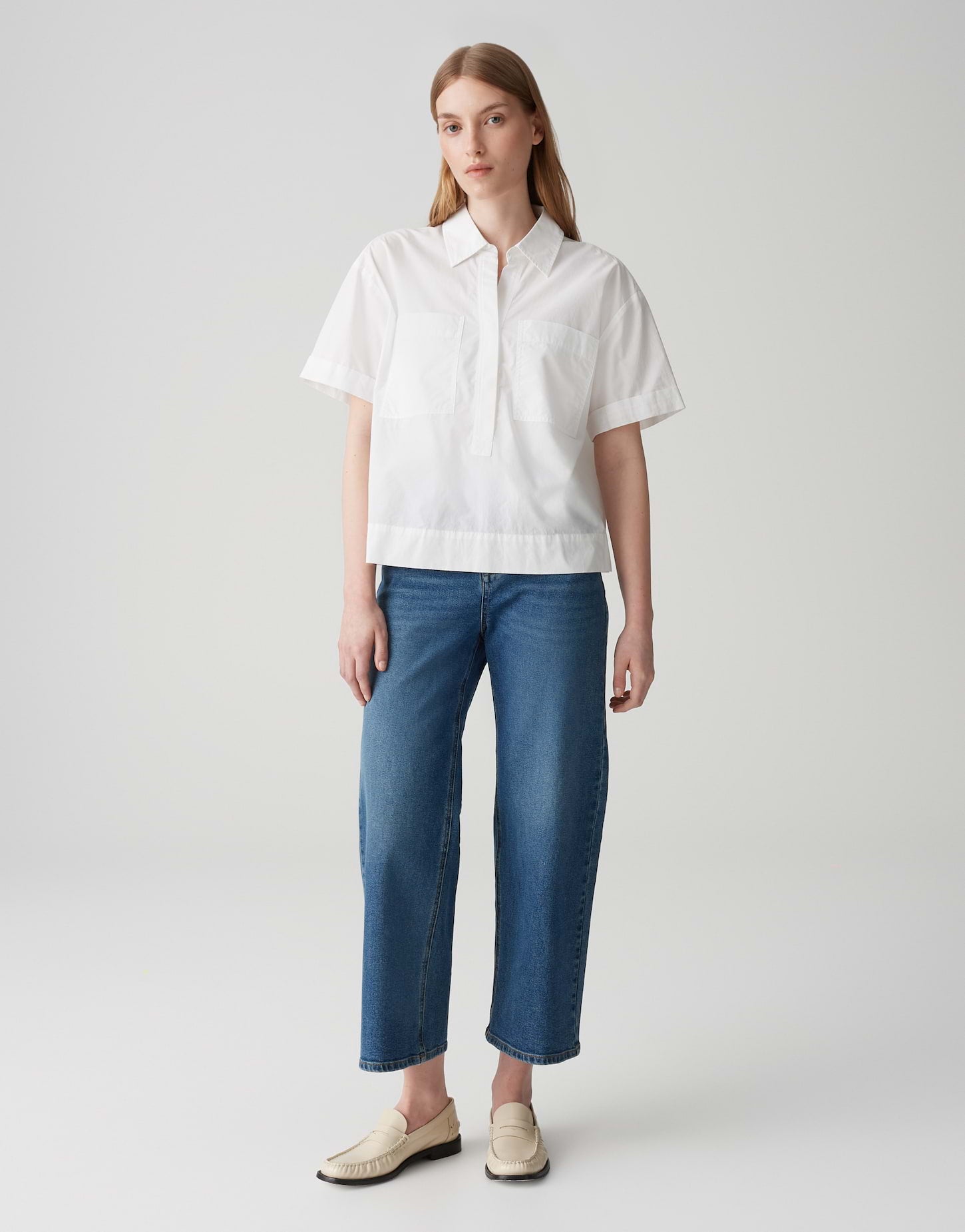 Boxy Fit  Bluse "Fiola"