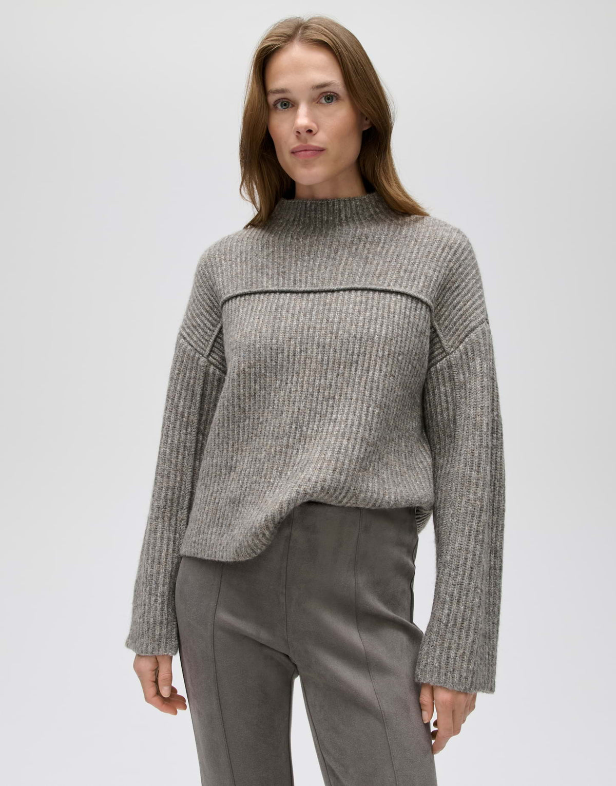 Der Rippenpullover Poffa