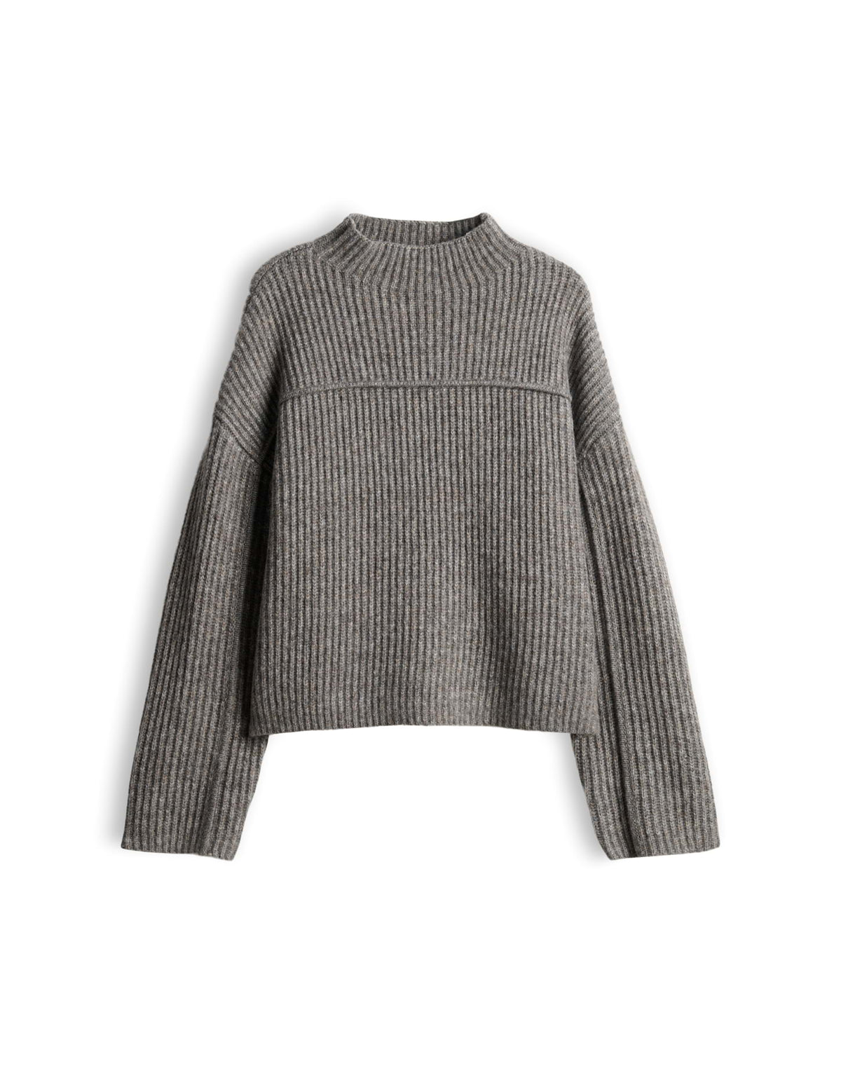 Der Rippenpullover Poffa