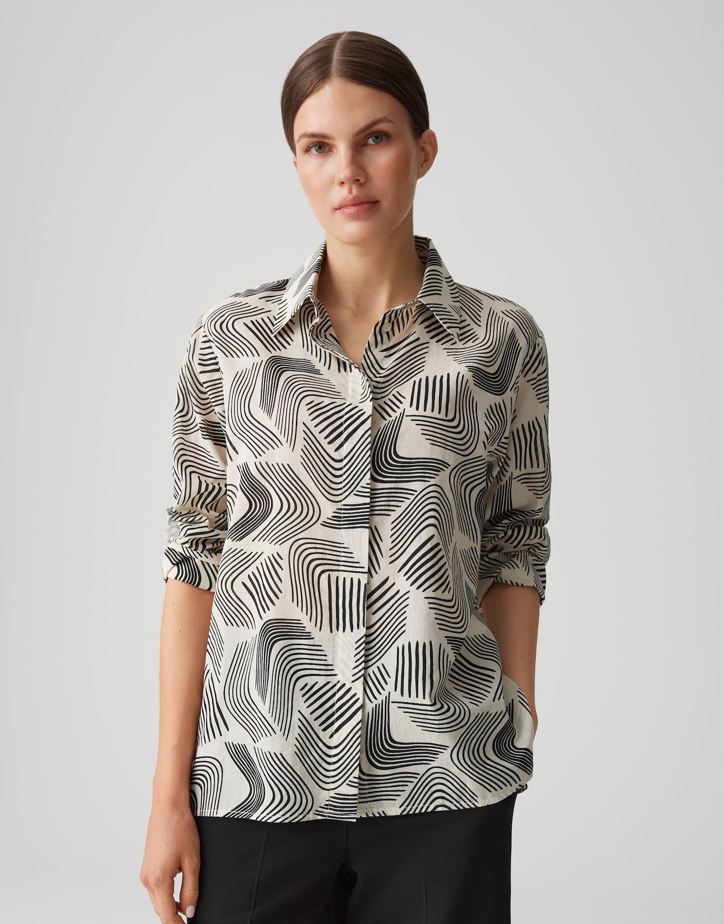 Regular Printbluse "Fumina move"