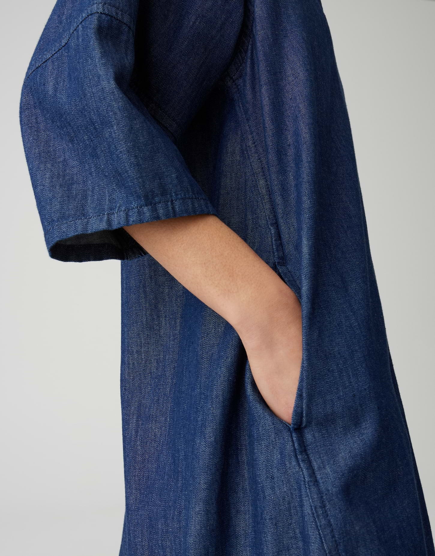 Entspannter Denim-Chic: Dein neues Kleid in A-Linie
