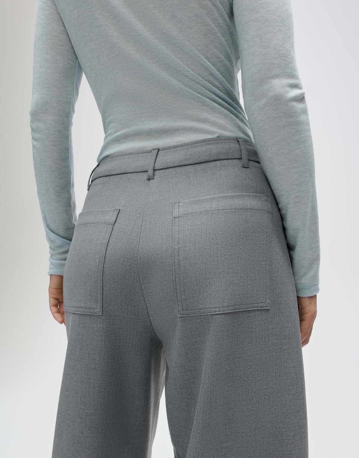 Die Barrel-Leg-Hose Myha horizon