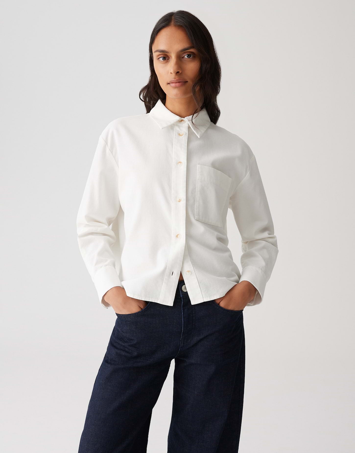 Cordbluse "Frone"
