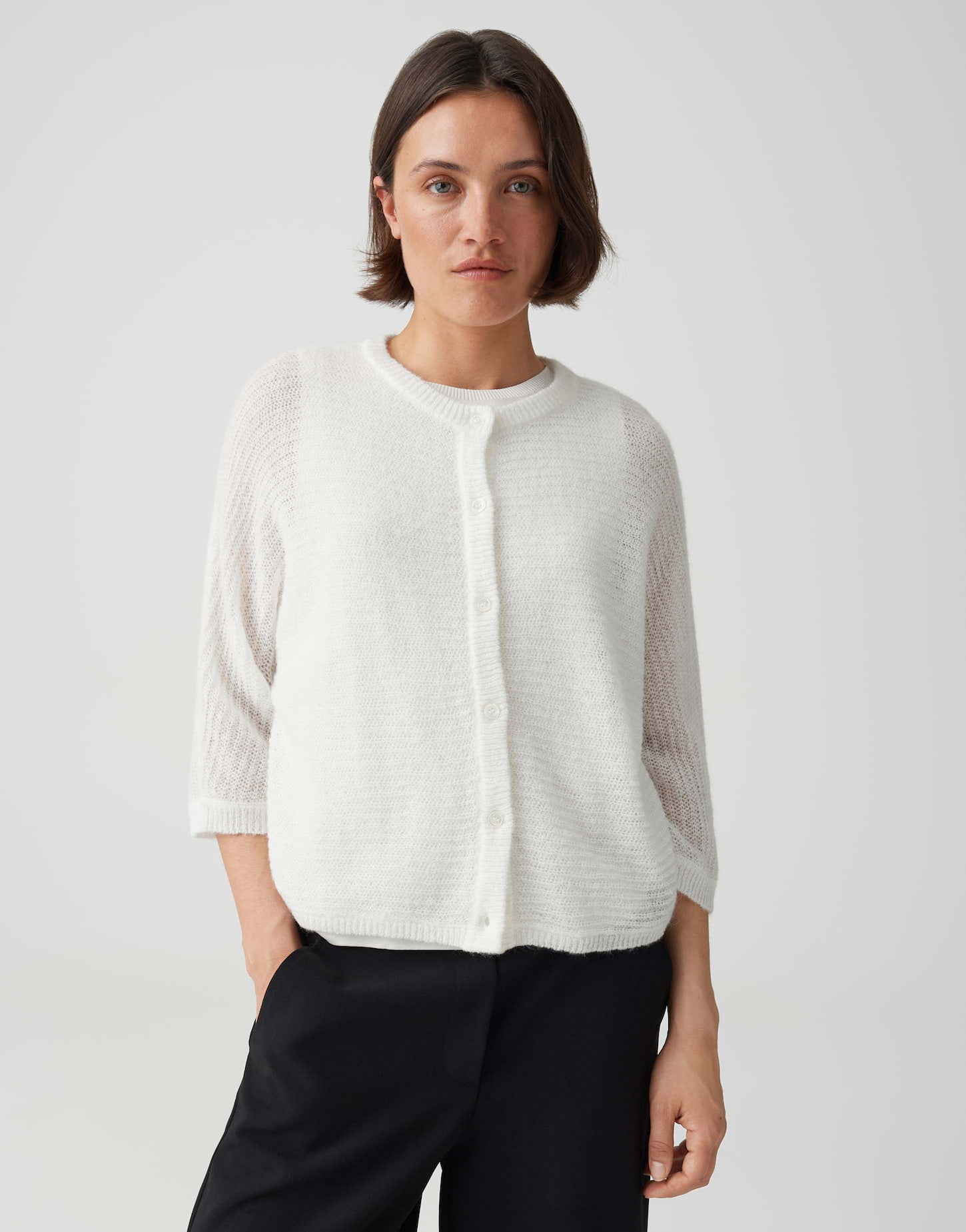 Der leichte Cardigan im Batwing-Style