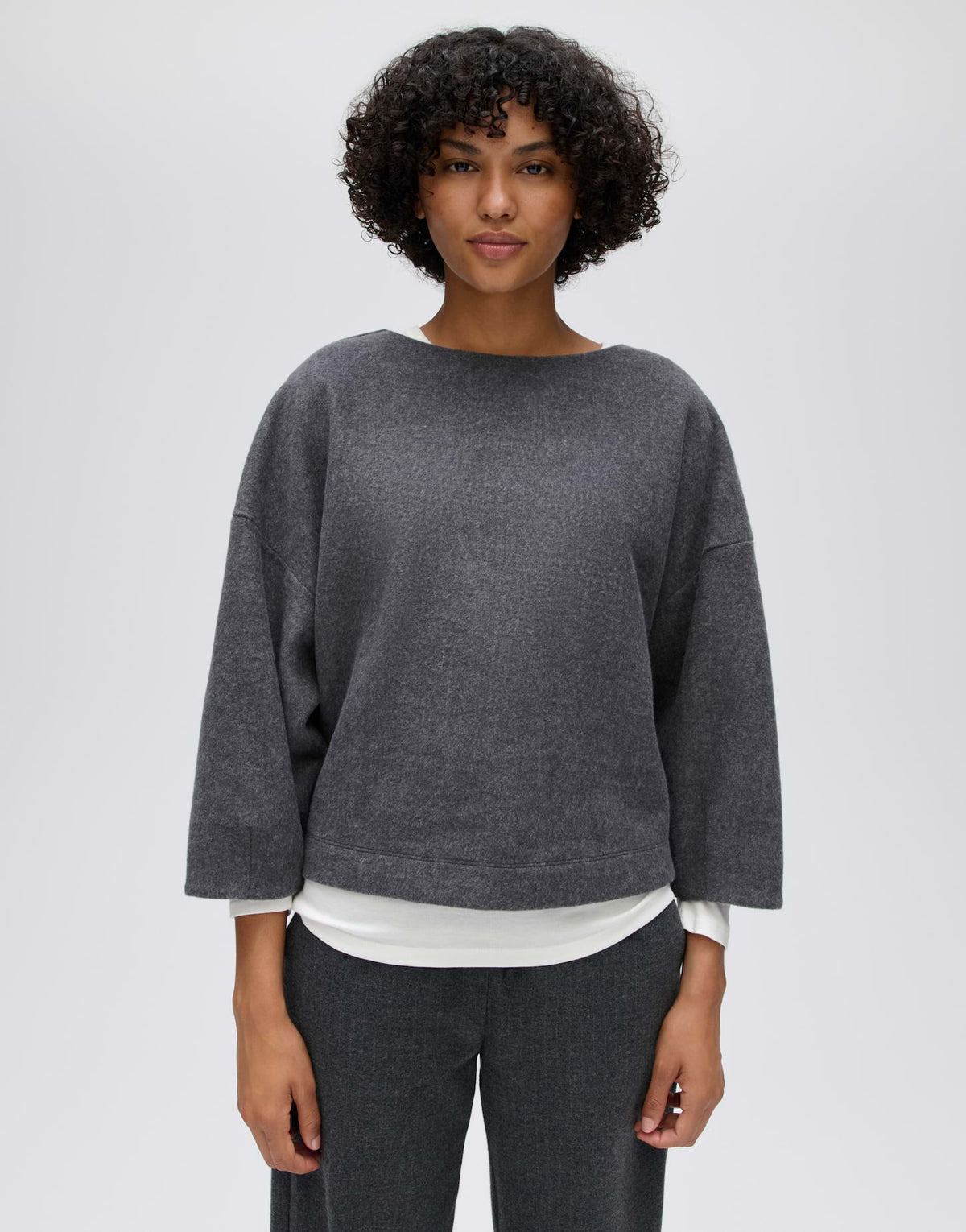 Ruhige Modernität für jeden Tag: Das Sweatshirt Gussi