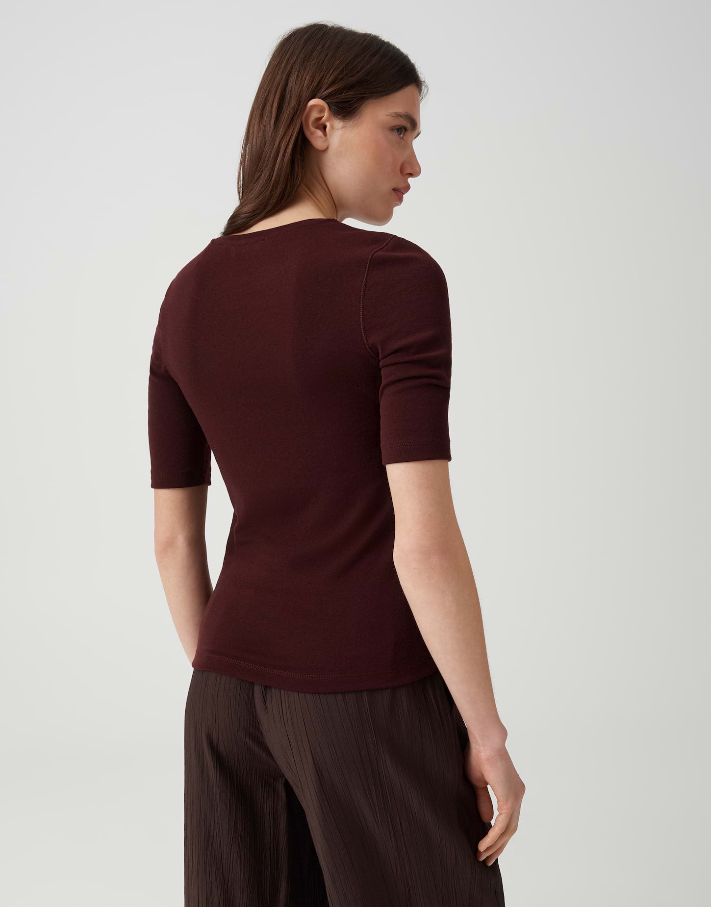 figurbetontes 3/4-Arm-Shirt