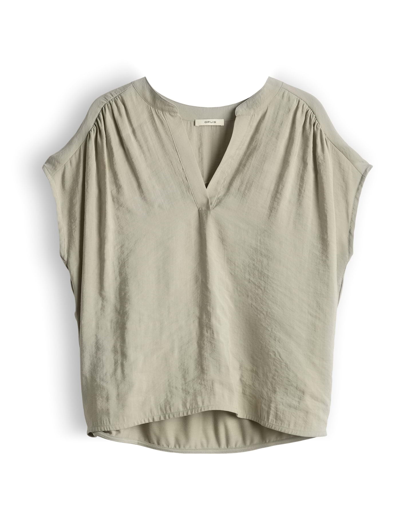 Fließende Bluse mit edlen Falten-Details
