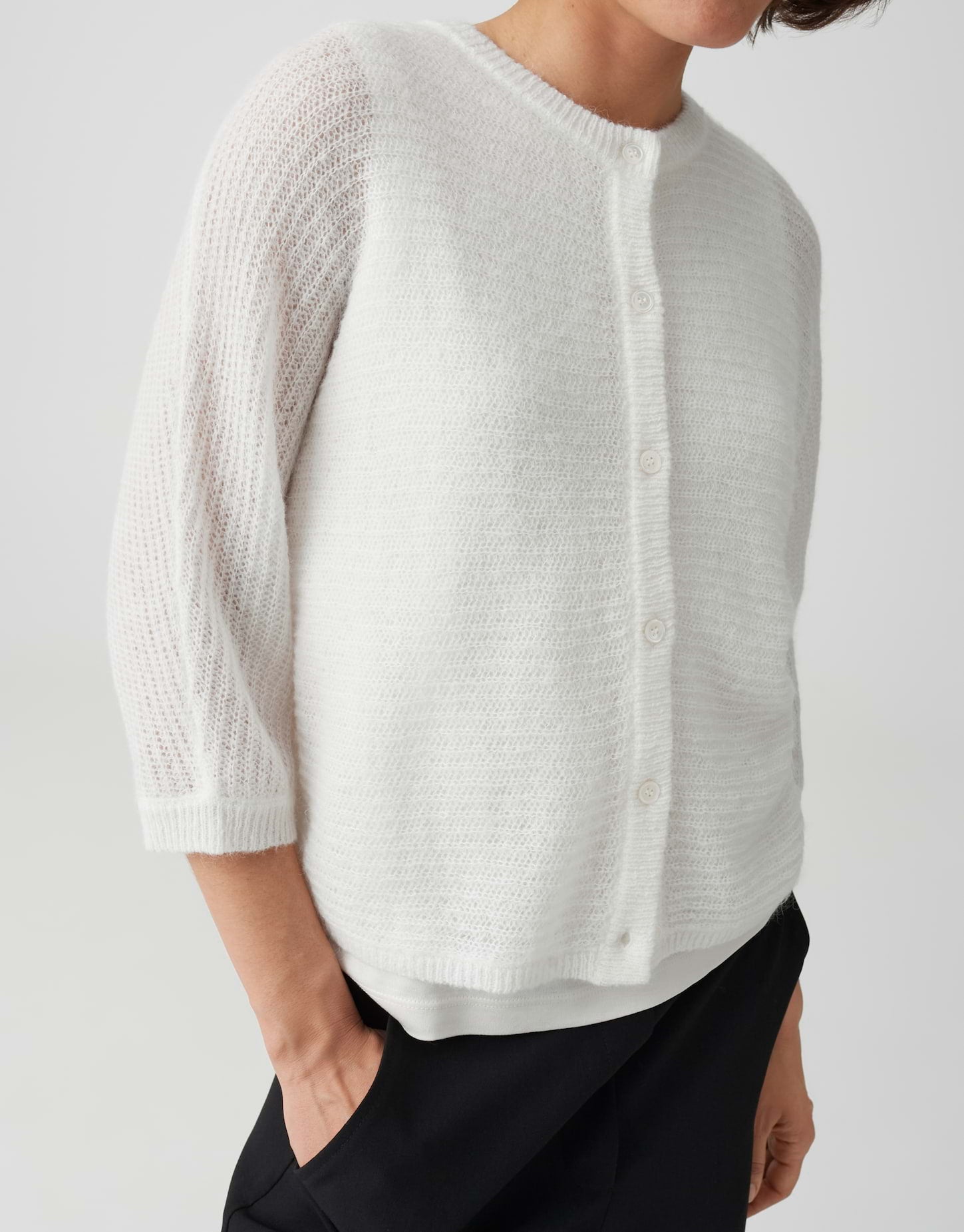 Der leichte Cardigan im Batwing-Style