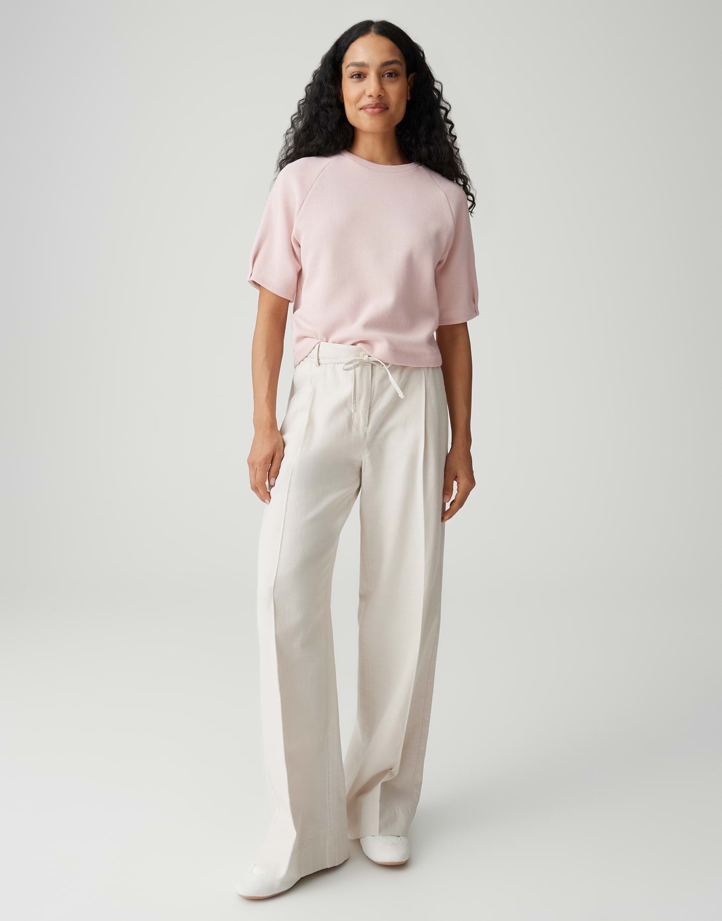 Die luftige Leinenhose mit Bindedetail