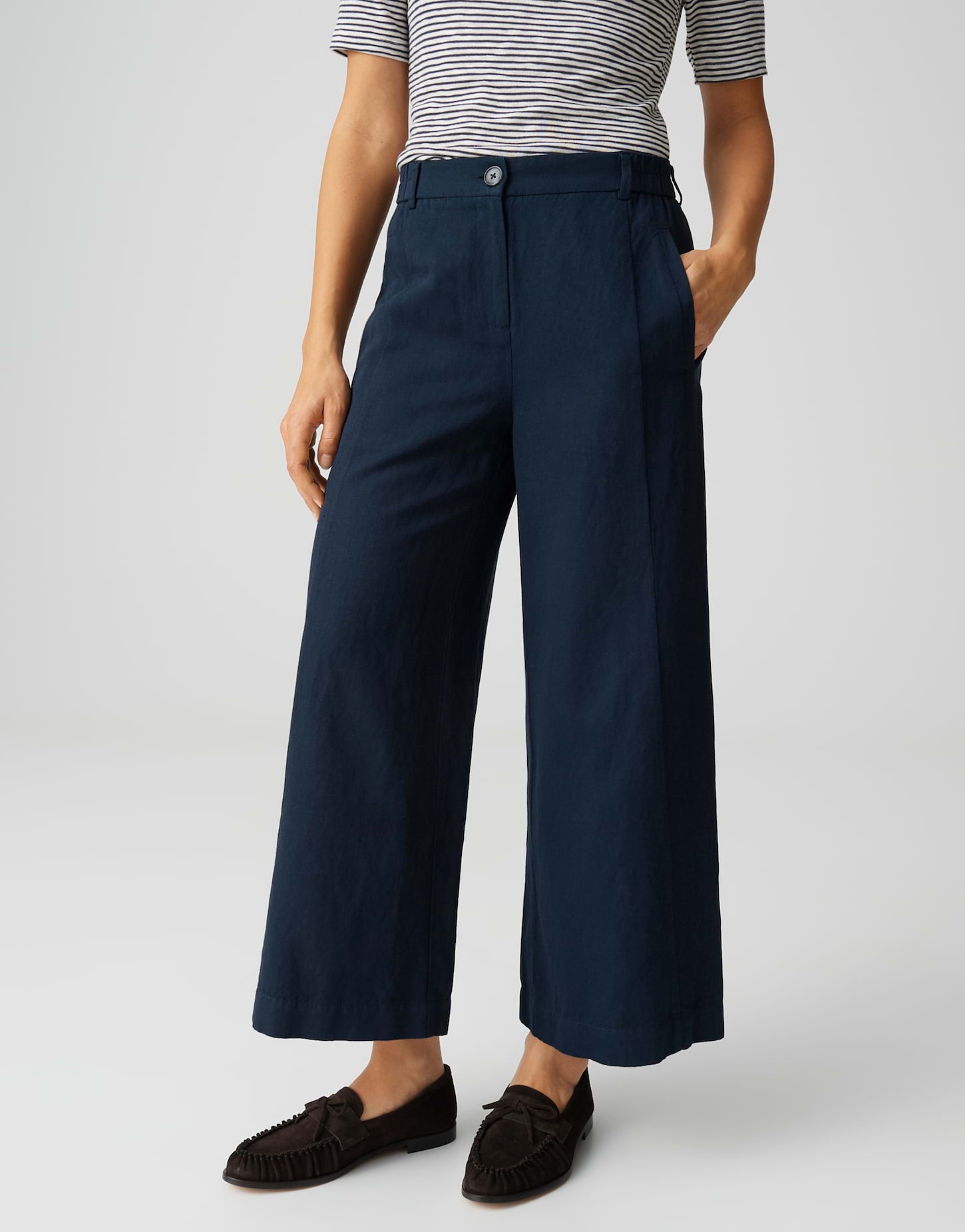 Die fließende Wide-Leg-Hose