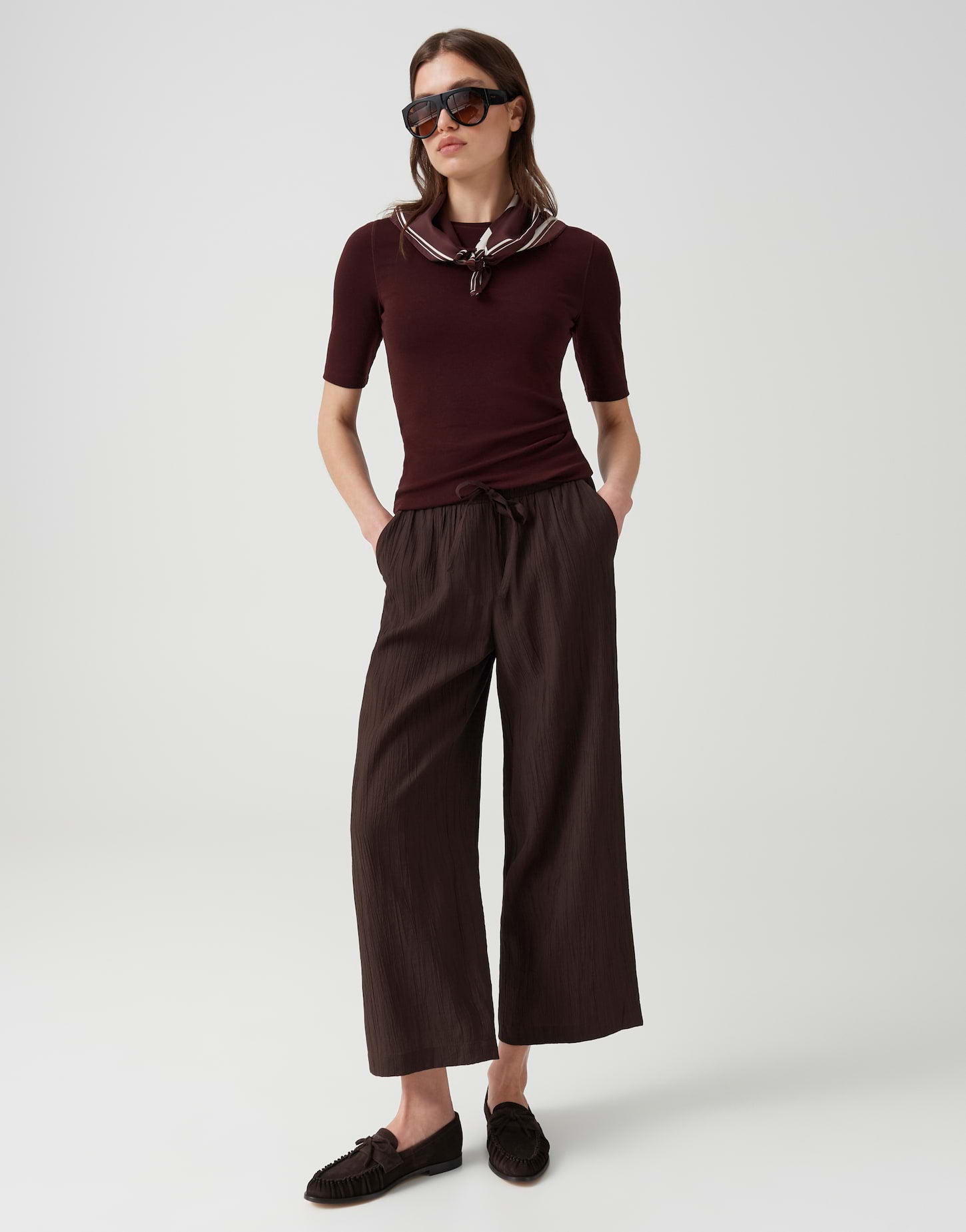 figurbetontes 3/4-Arm-Shirt