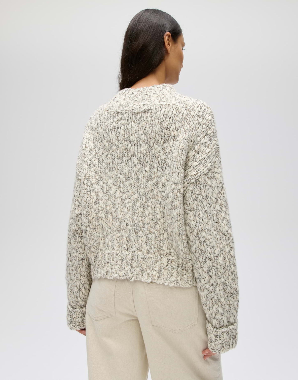 Rustikaler Grobstrickpullover Pello