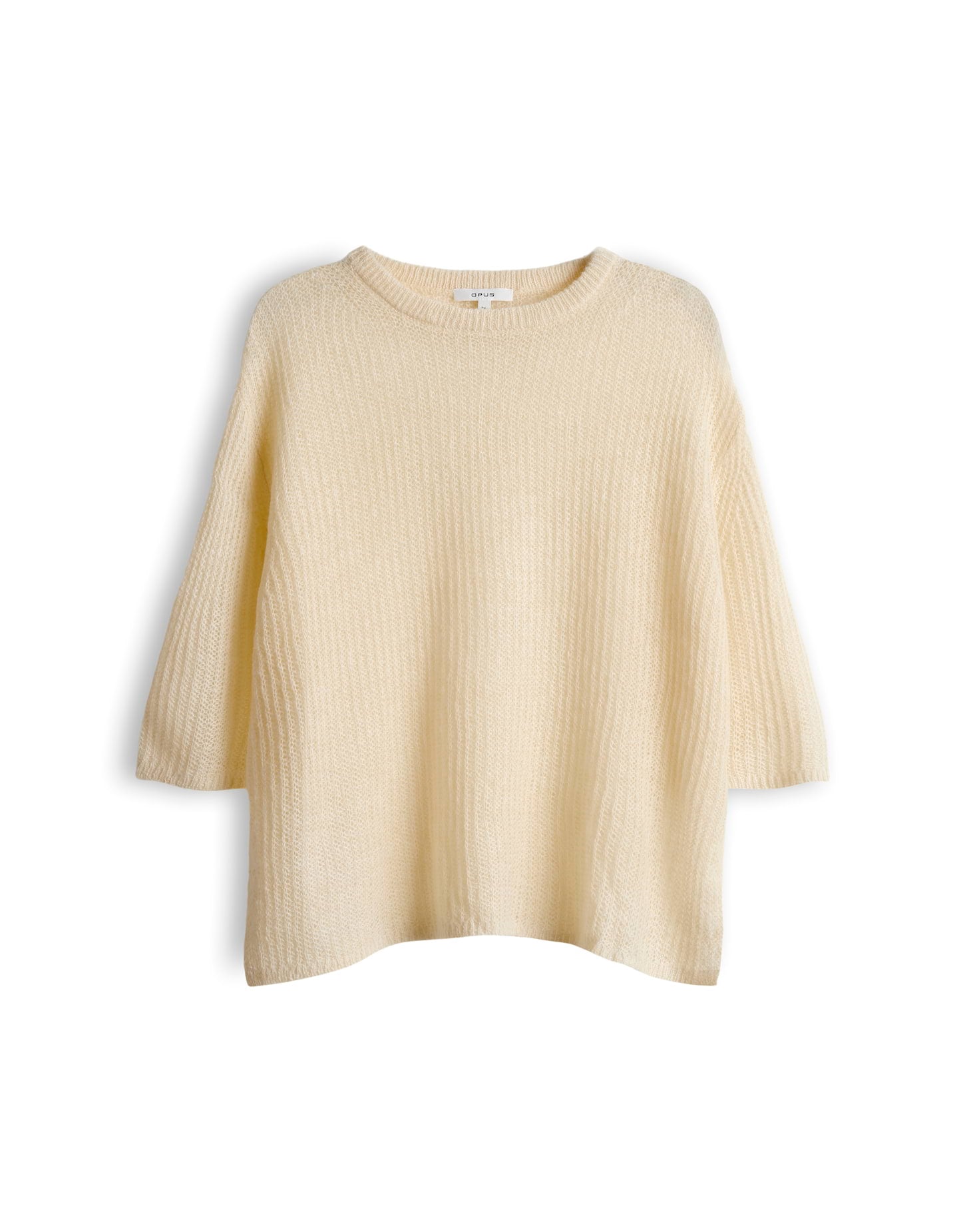 Dein luftiger Feinstrick-Pullover mit Seitenschlitzen