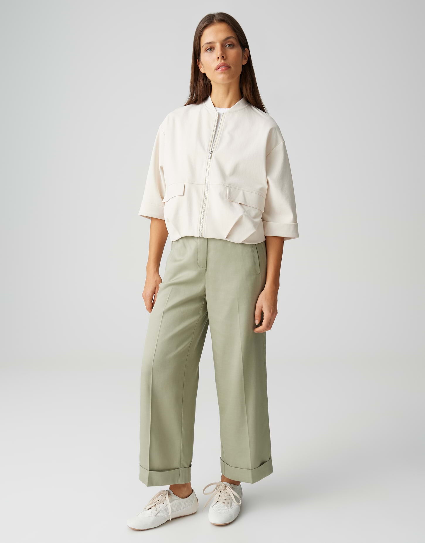 Wide-Leg-Hose mit smarter Lässigkeit und edlem Schwung